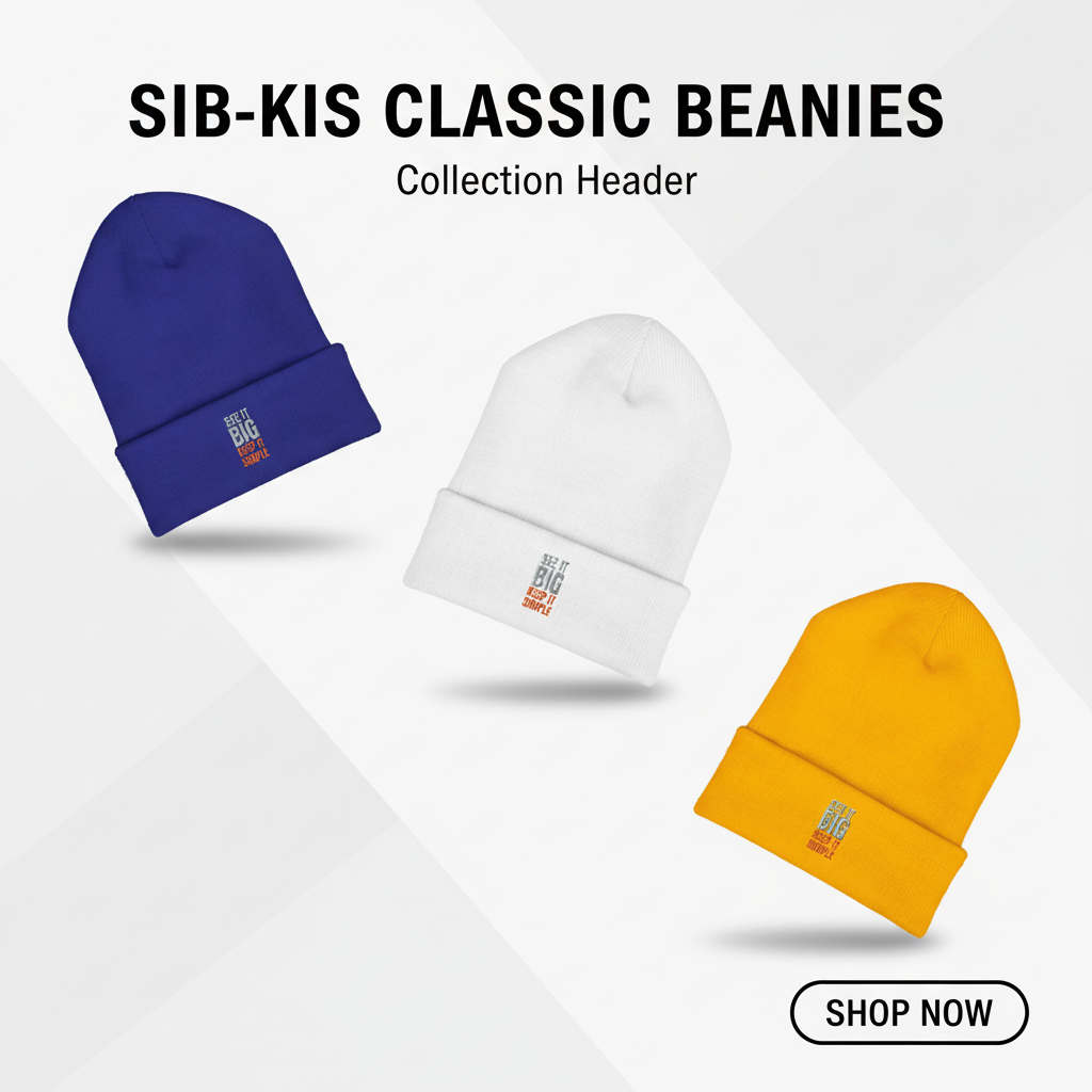 SIB-KIS CUFFED BEANIE