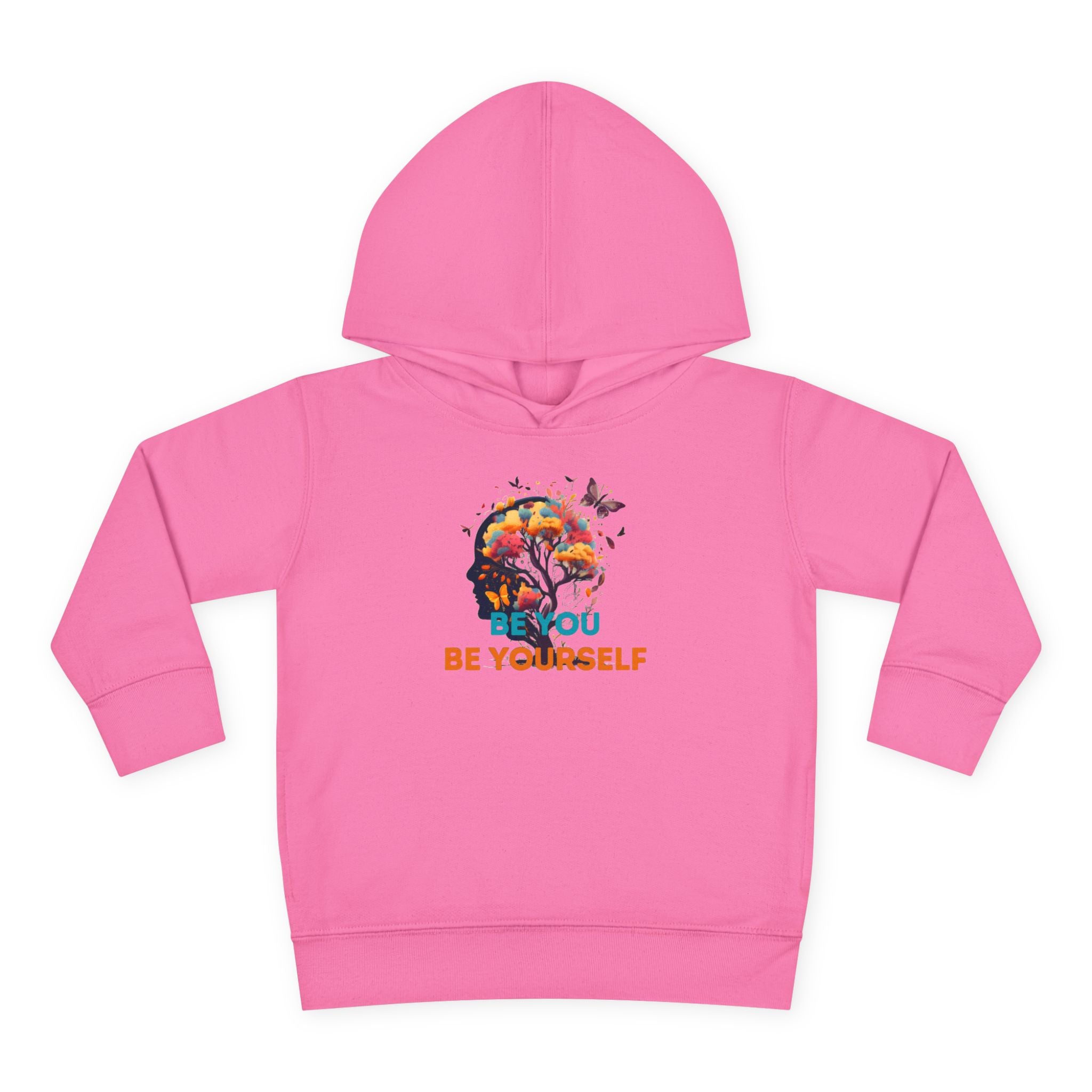 "BY-BY 1221  " Toddler Hoodie Colorful Tree Graphic Design by CHENÈT