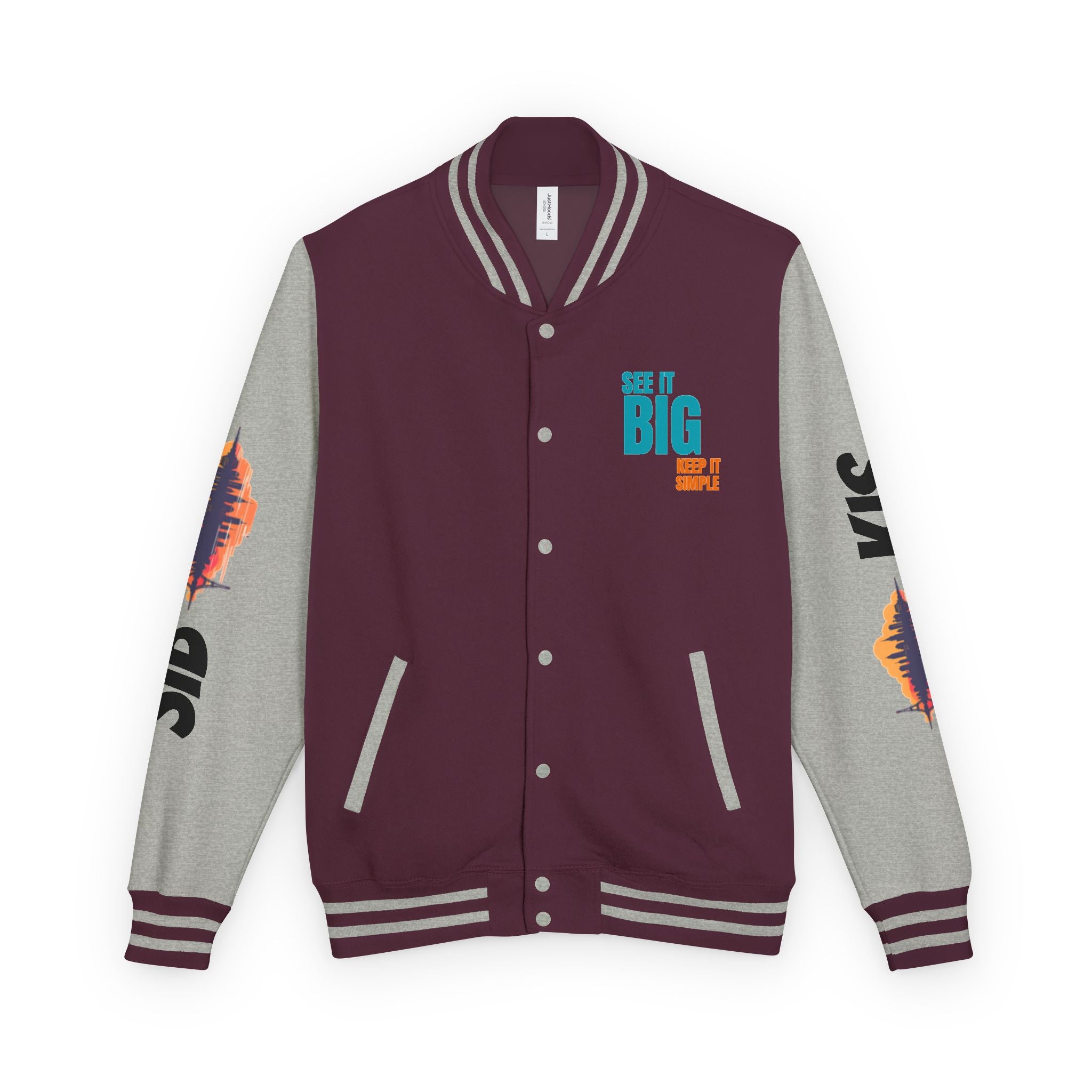 SIB-KIS Stylish Letterman Jacket Design by CHENÈT