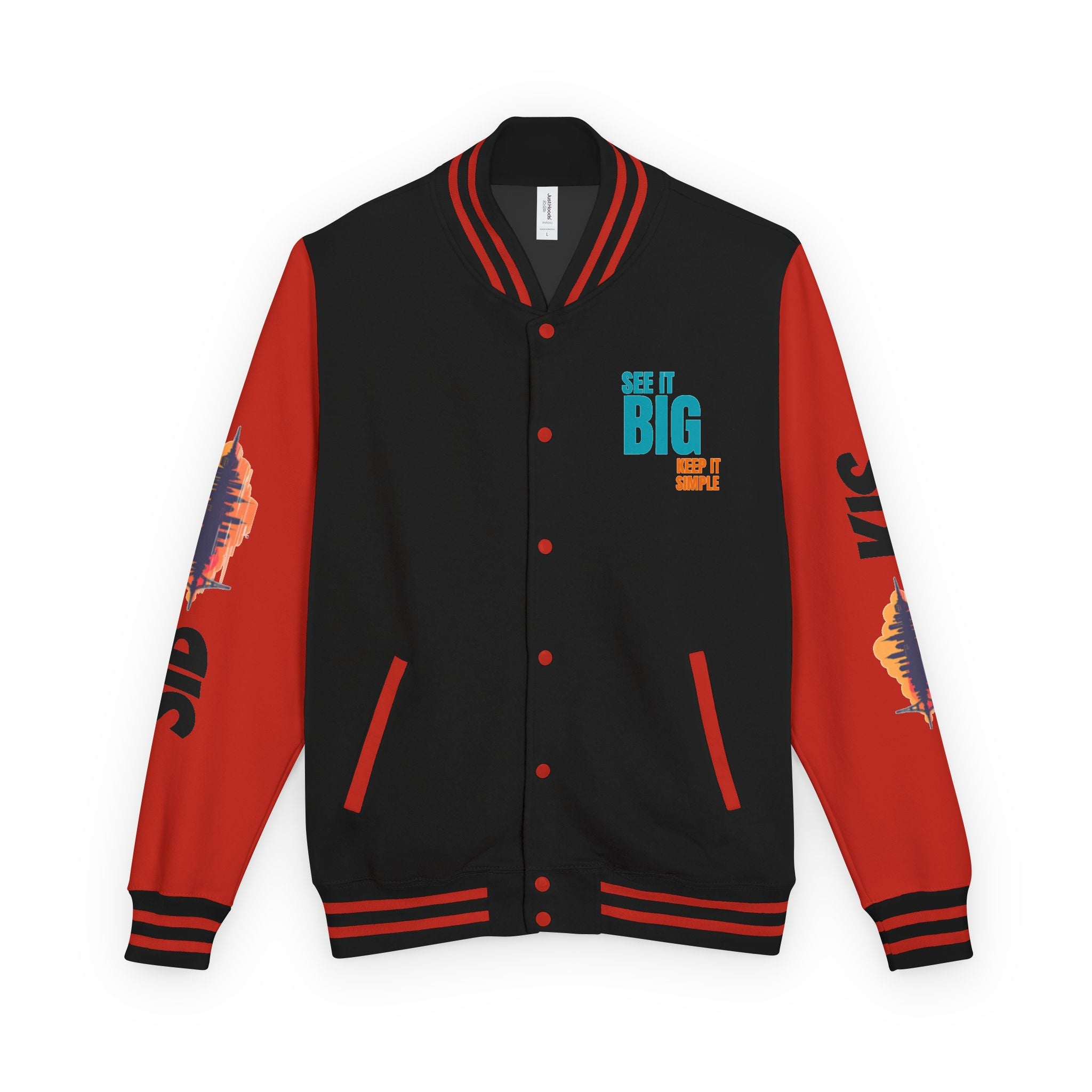 SIB-KIS Stylish Letterman Jacket Design by CHENÈT