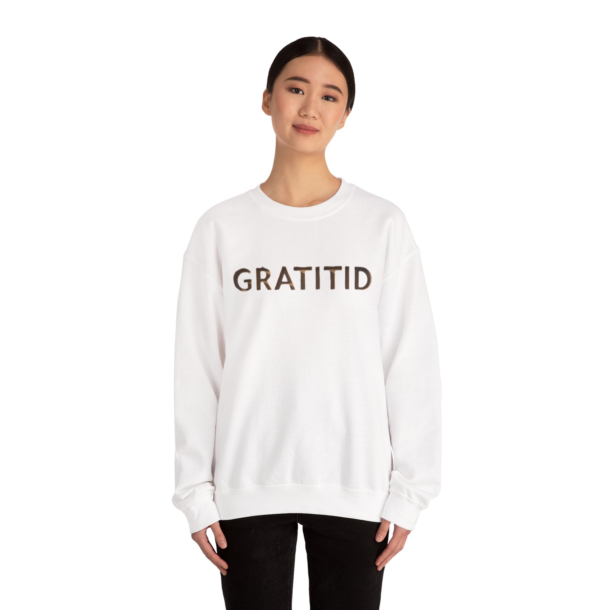 "GRATITID 1221" Crewneck Sweatshirt - Design by CHENÈT