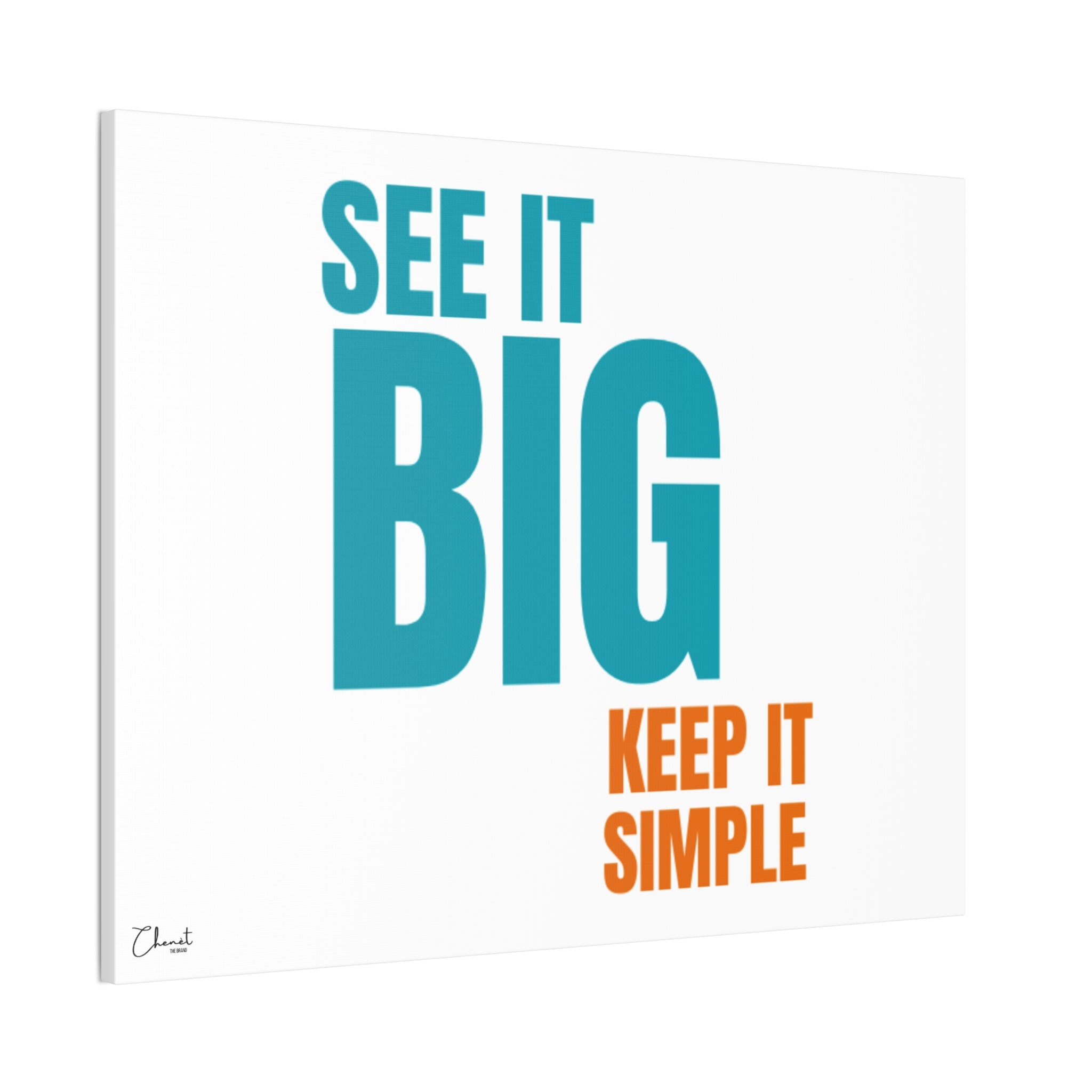 SIB-KIS Motivational Canvas Art Design By CHENÈT