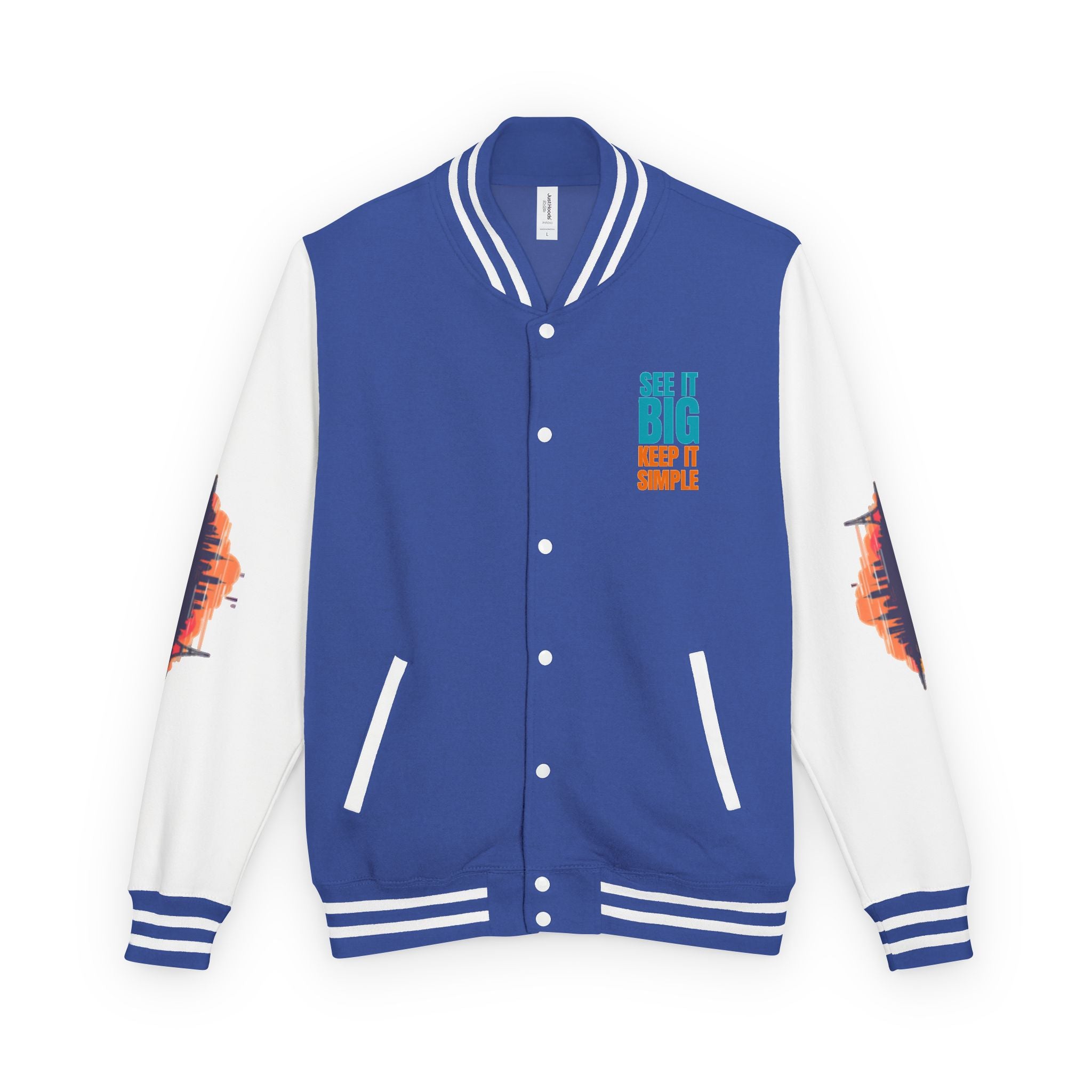 SIB-KIS Unisex Heavyweight Letterman Jacket Design by CHENÈT
