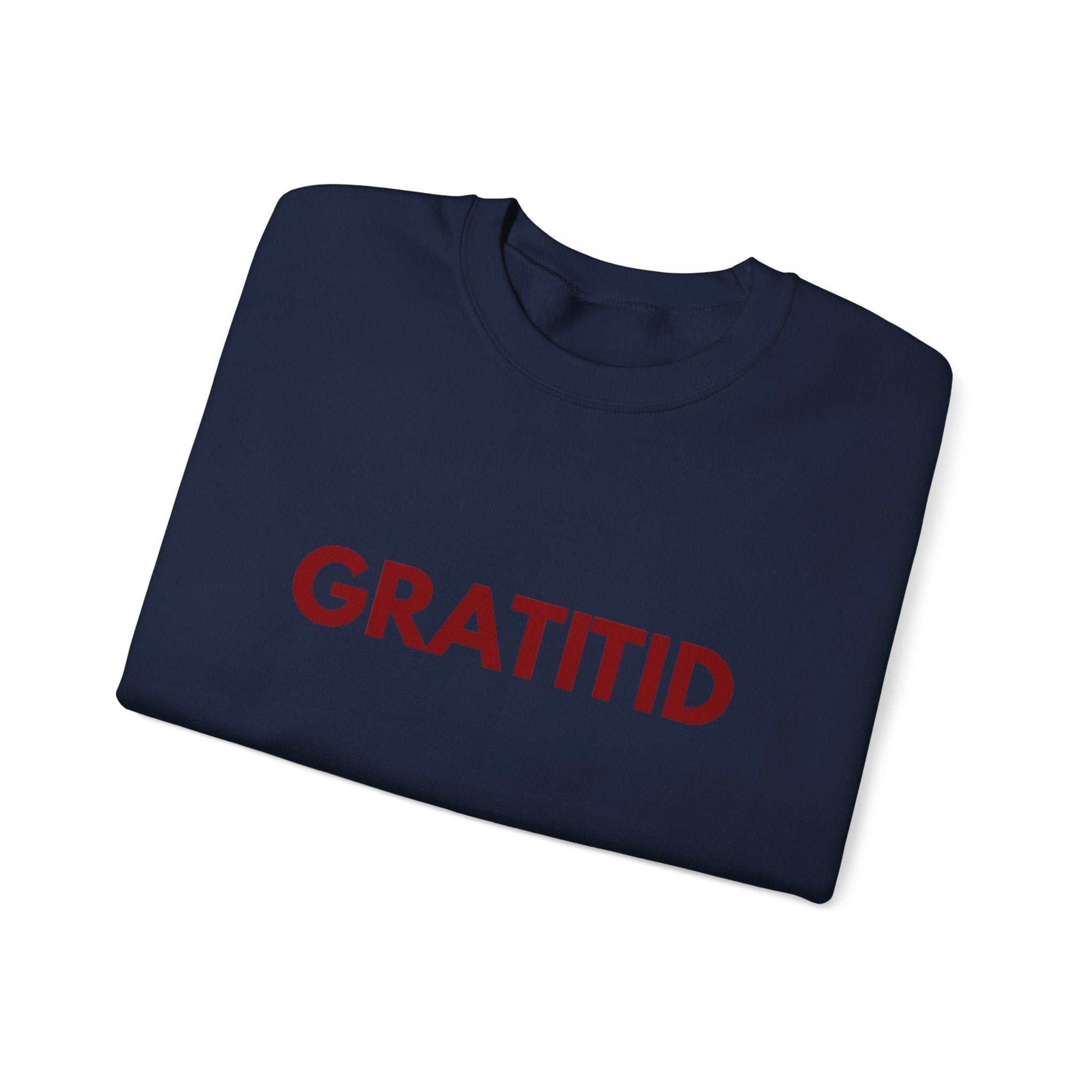 "GRATITID 1012" Crewneck Sweatshirt - Design by CHENÈT