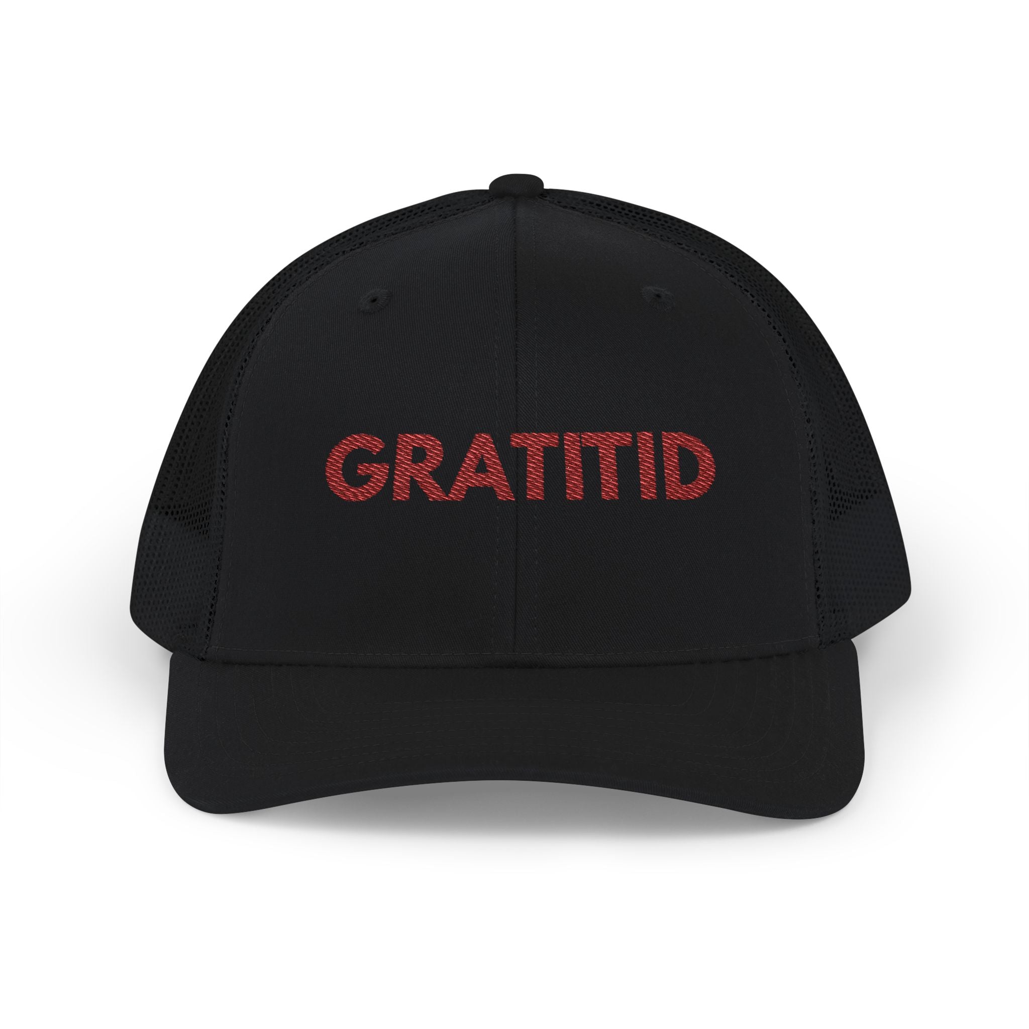 "GRATITID" Snapback Trucker Cap Design by CHENÈT