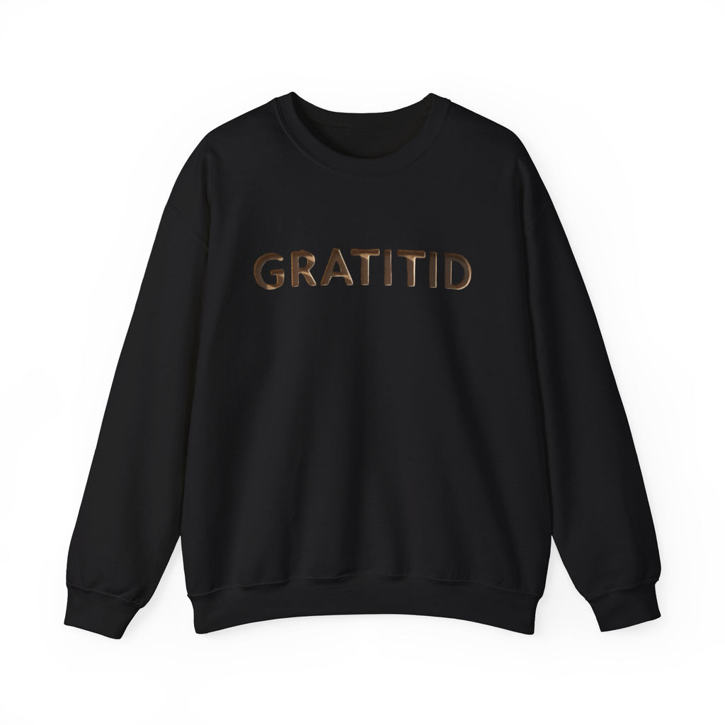 "GRATITID 1221" Crewneck Sweatshirt - Design by CHENÈT