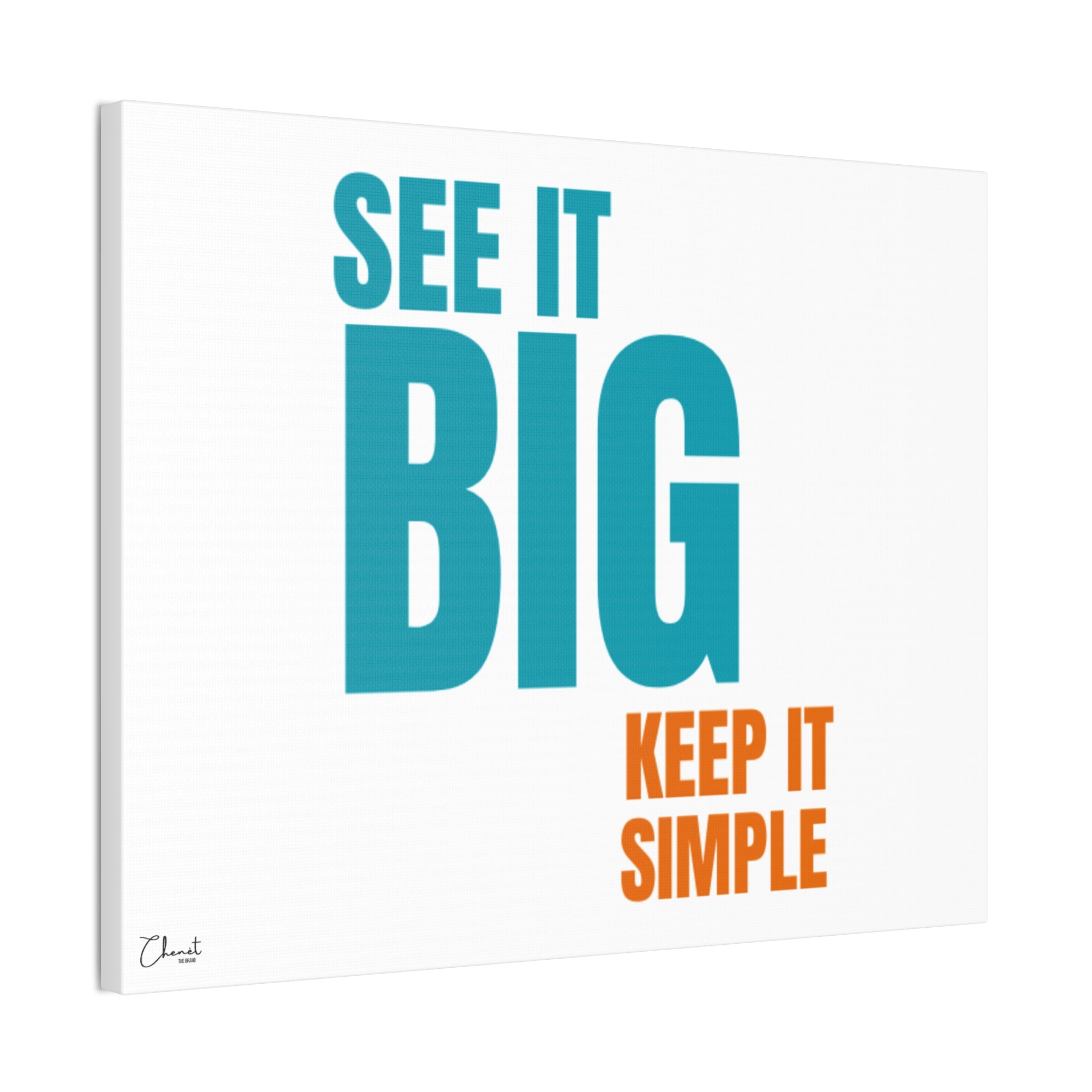 SIB-KIS Motivational Canvas Art Design By CHENÈT