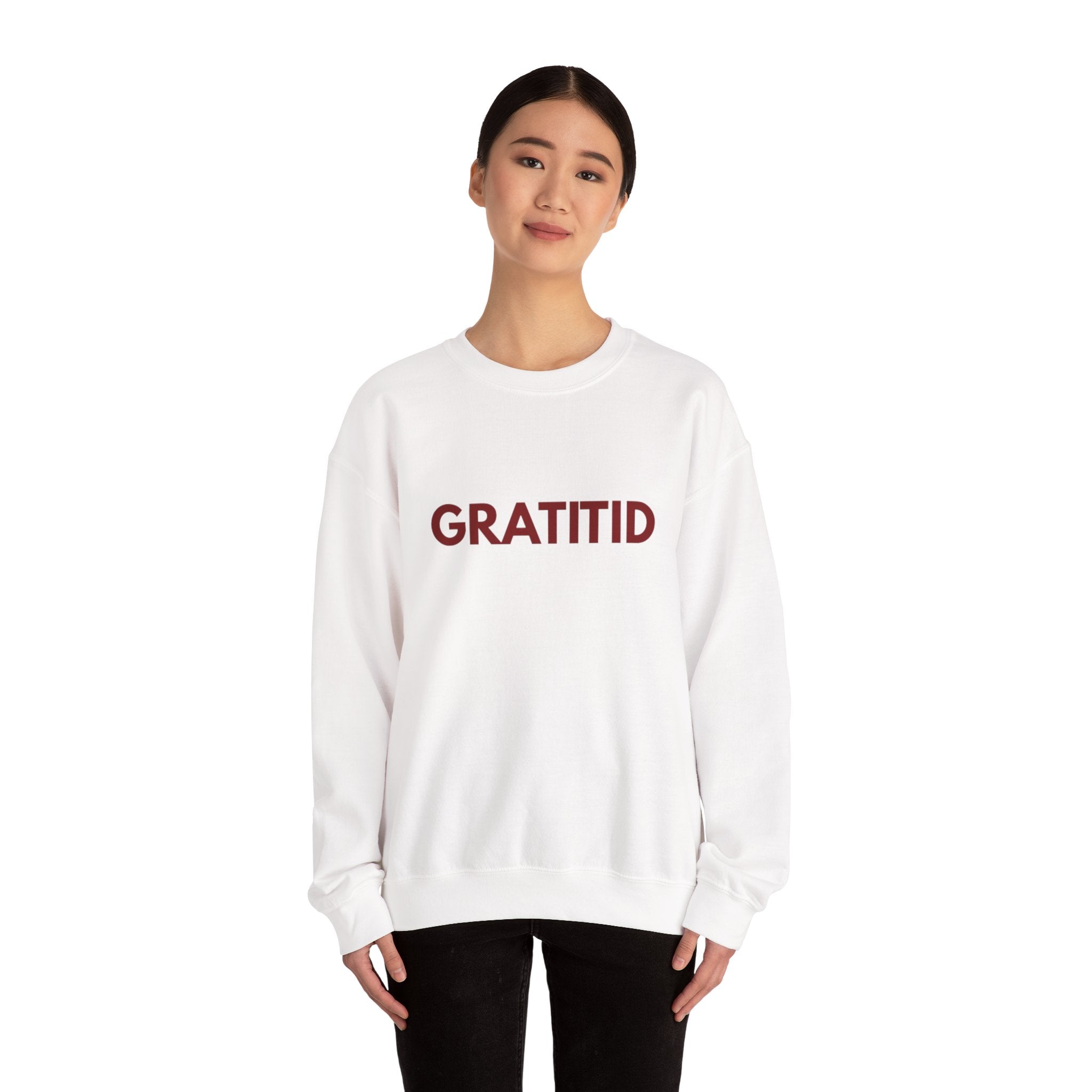 "GRATITID 1012" Crewneck Sweatshirt - Design by CHENÈT