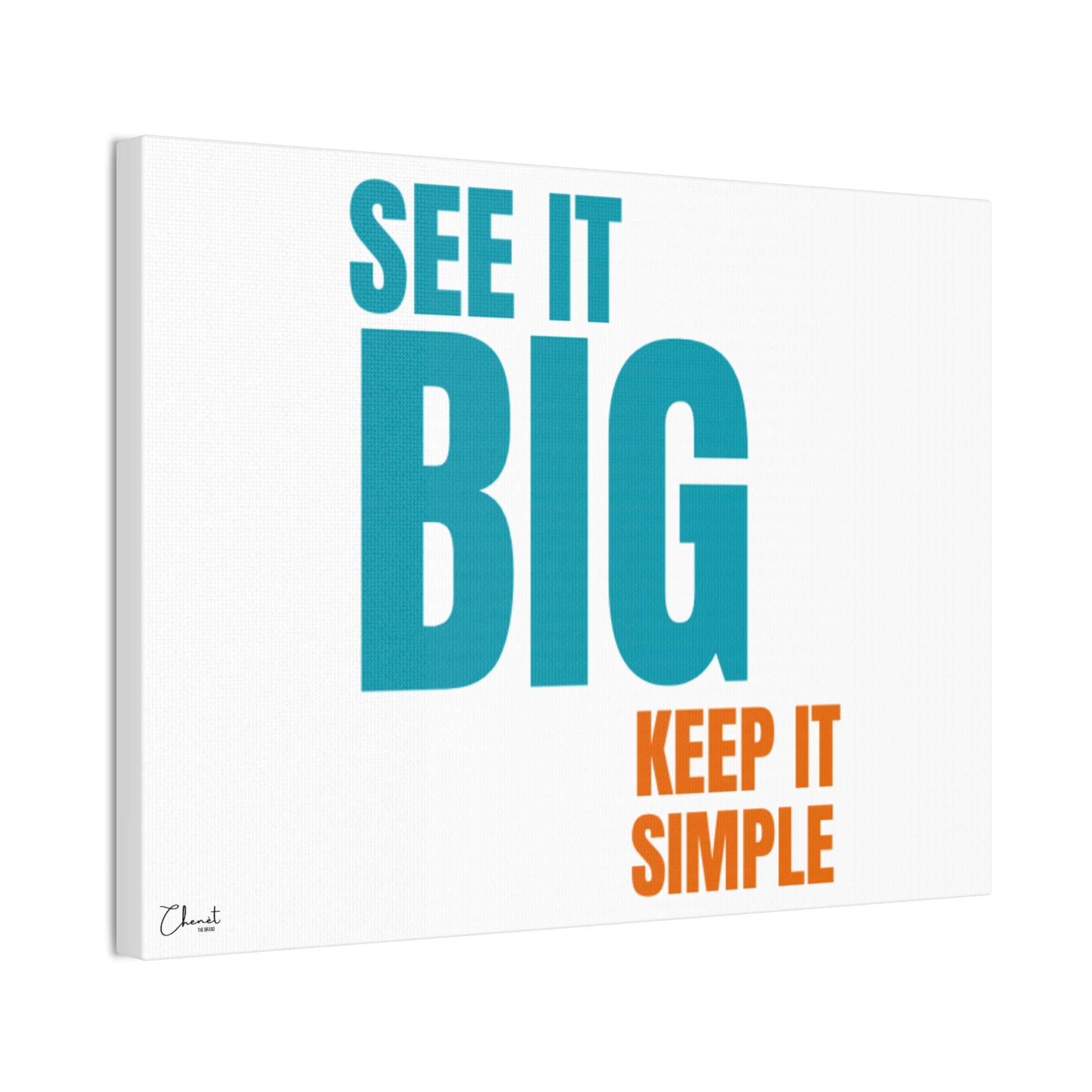 SIB-KIS Motivational Canvas Art Design By CHENÈT