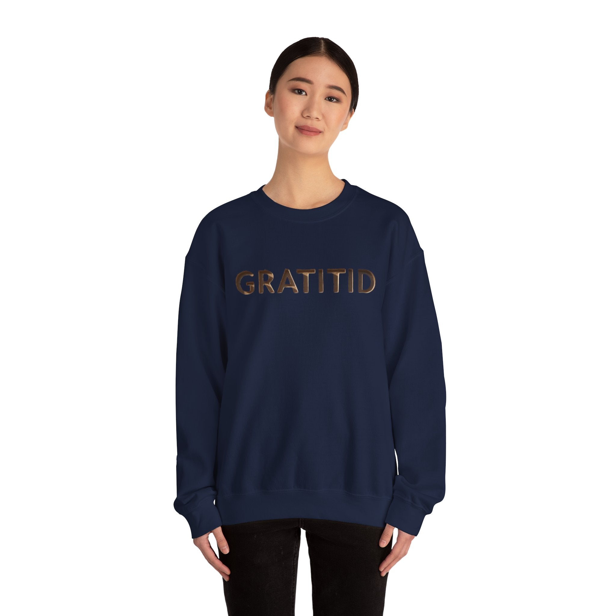 "GRATITID 1221" Crewneck Sweatshirt - Design by CHENÈT