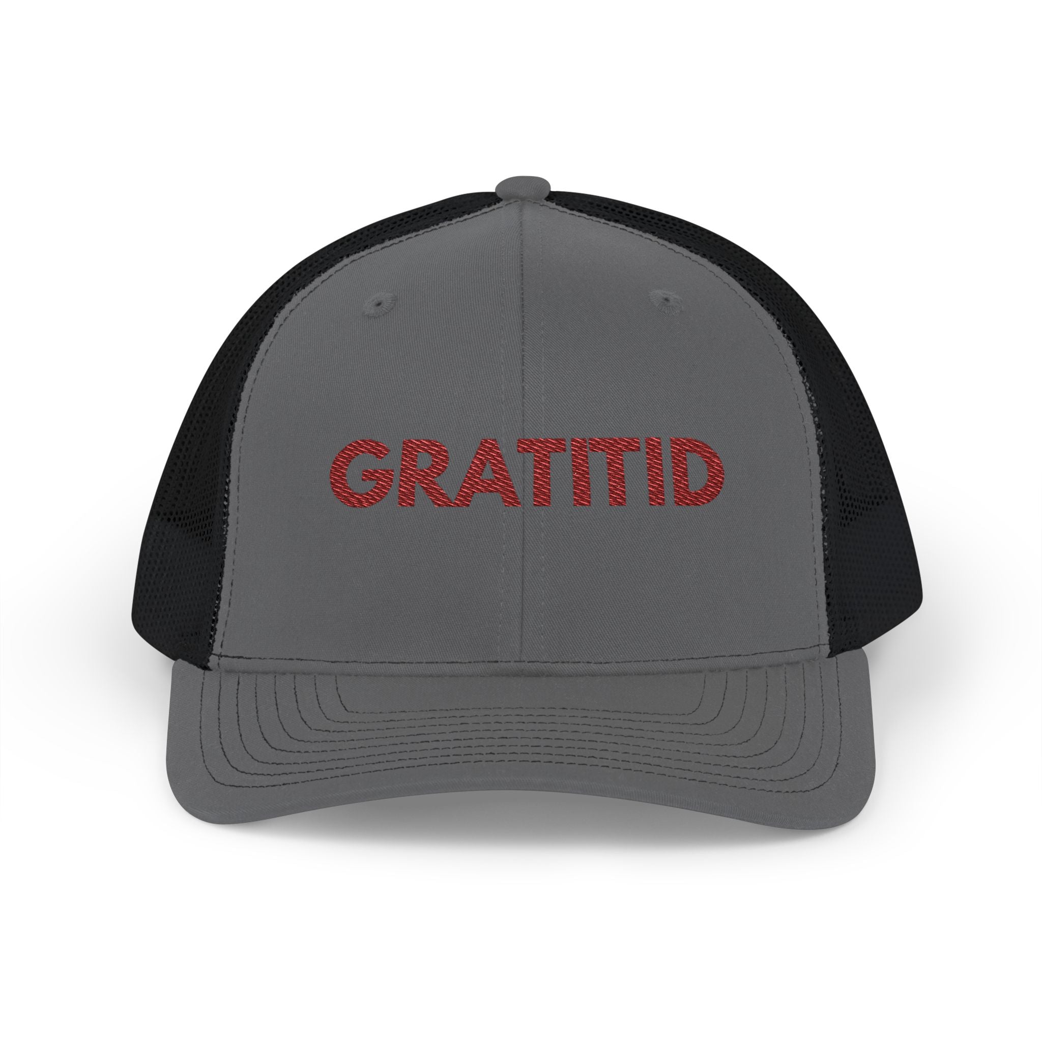 "GRATITID" Snapback Trucker Cap Design by CHENÈT