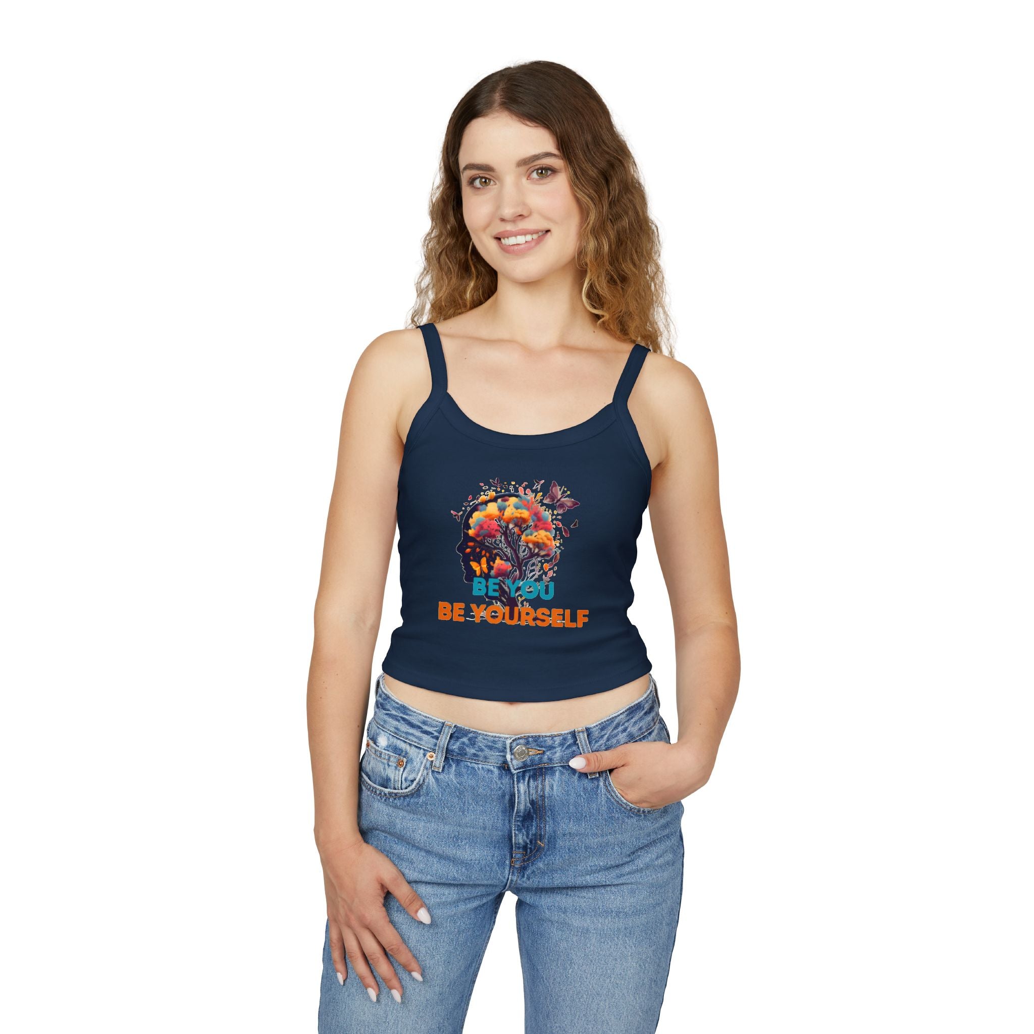 "BY-BY" Women's Spaghetti Strap Tank Top
