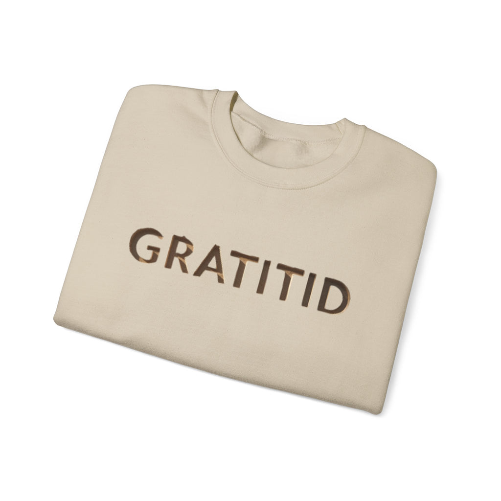"GRATITID 1221" Crewneck Sweatshirt - Design by CHENÈT
