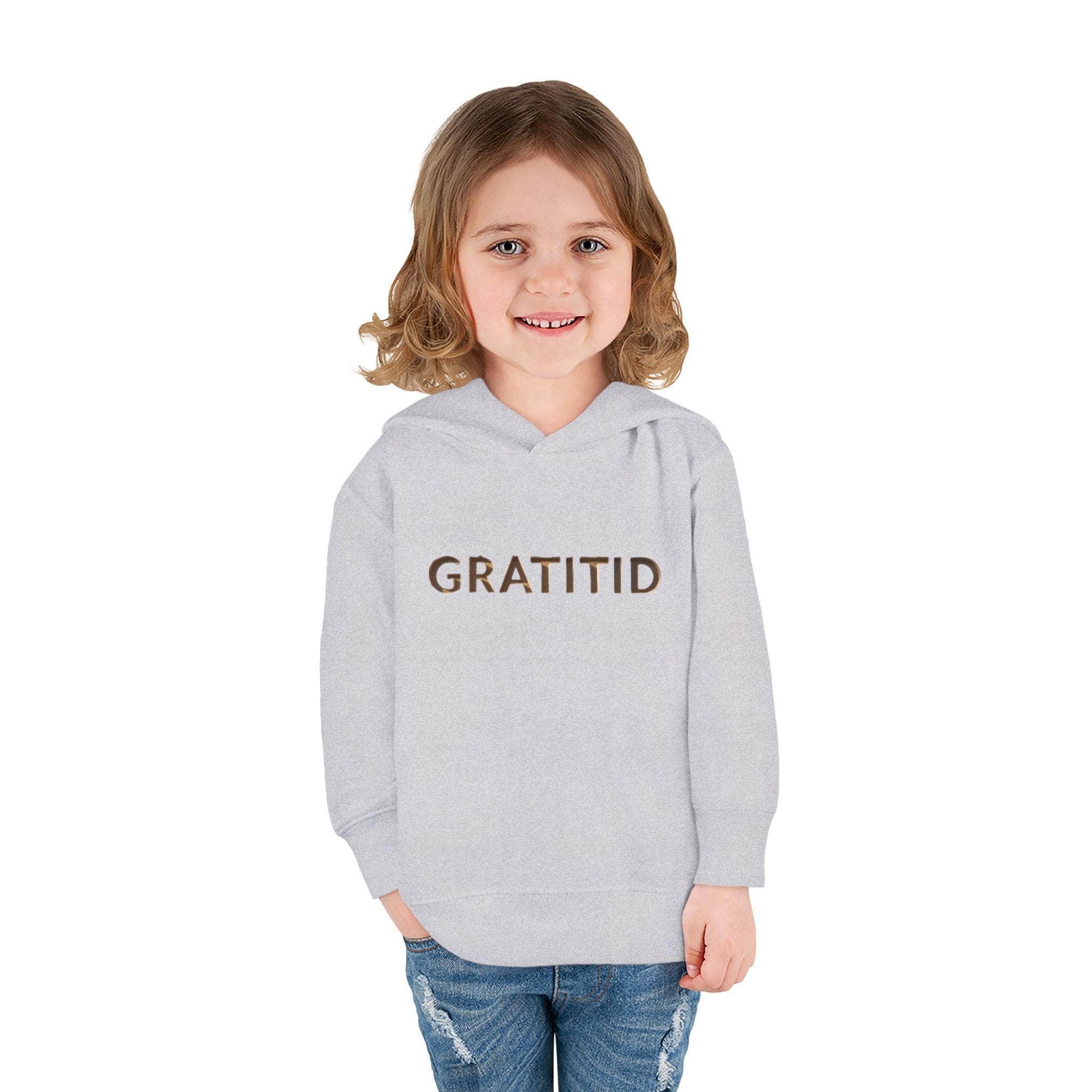 "GRATITID 1221 " Toddler Hoodie Design by CHENÈT