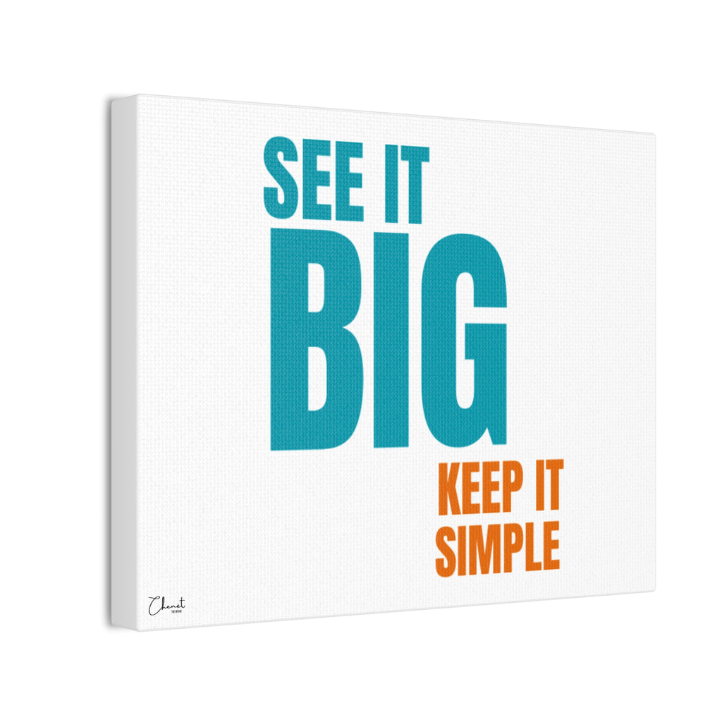 SIB-KIS Motivational Canvas Art Design By CHENÈT