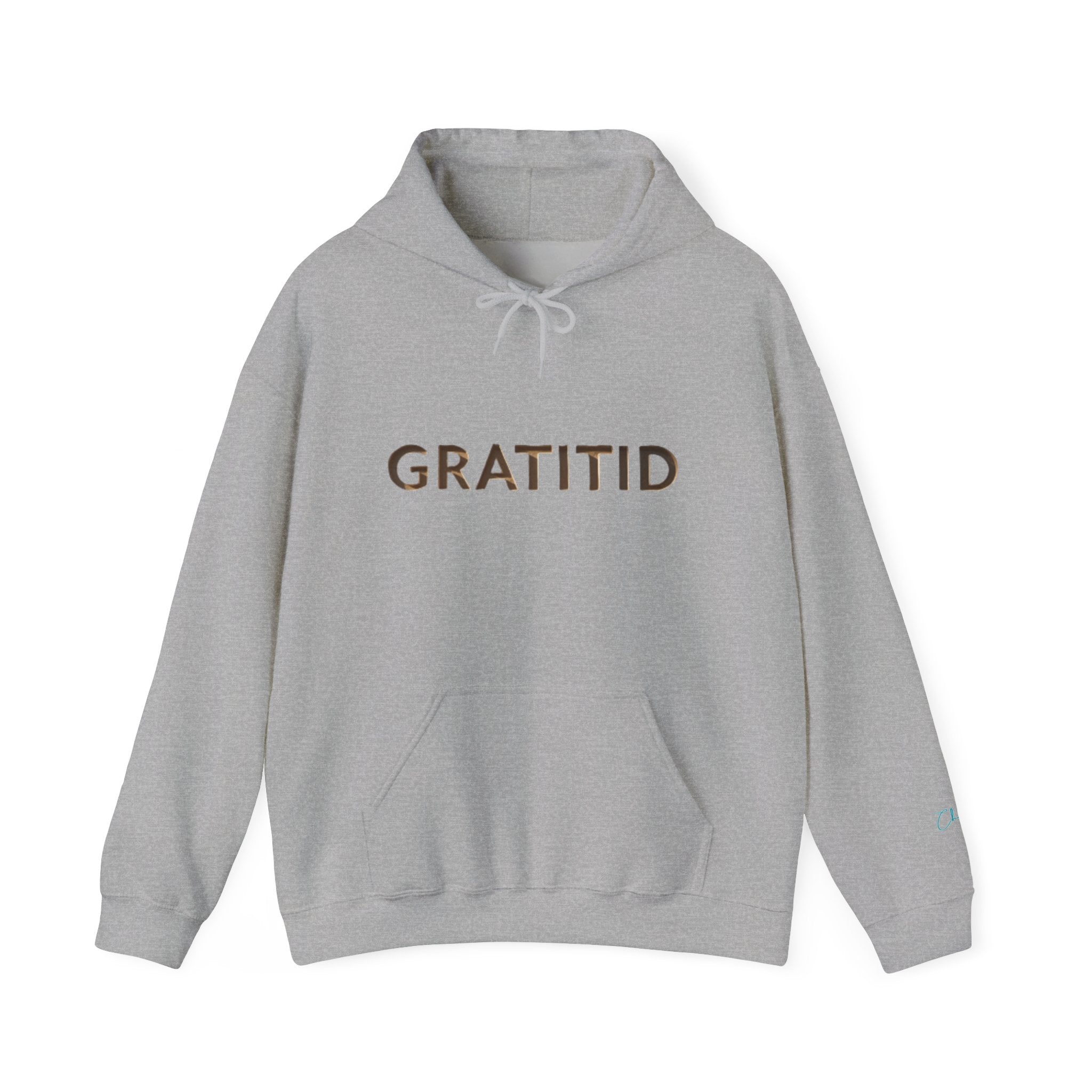 "GRATITID 1221" Hoodie - Unisex Heavy Blend Design by CHENÈT