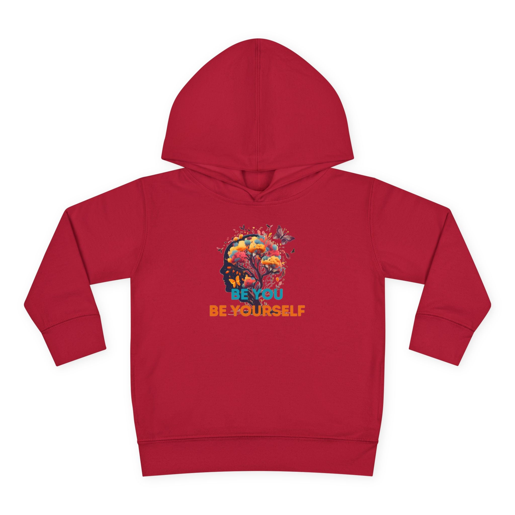 "BY-BY 1221  " Toddler Hoodie Colorful Tree Graphic Design by CHENÈT