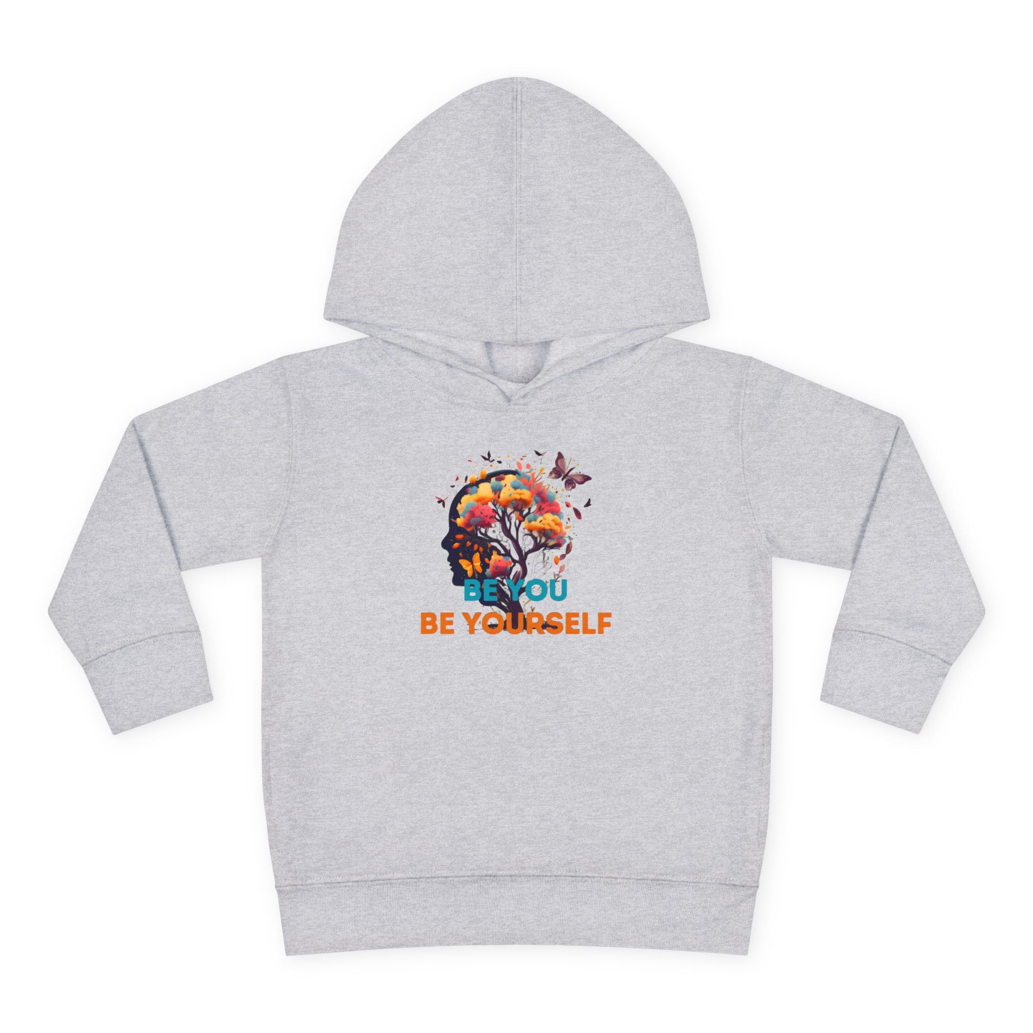 "BY-BY 1221  " Toddler Hoodie Colorful Tree Graphic Design by CHENÈT