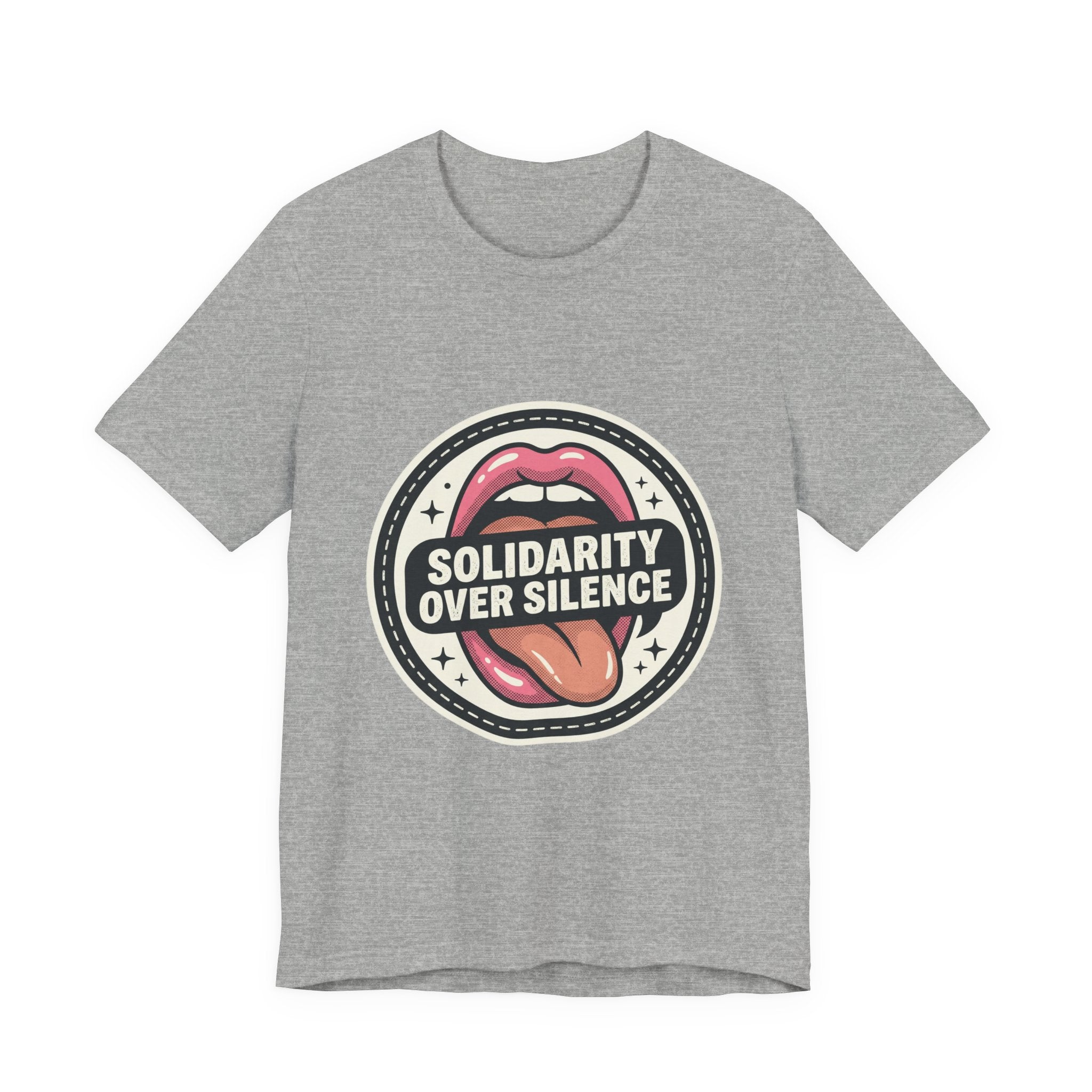Solidarity Over Silence Tee | Design By CHENÈT