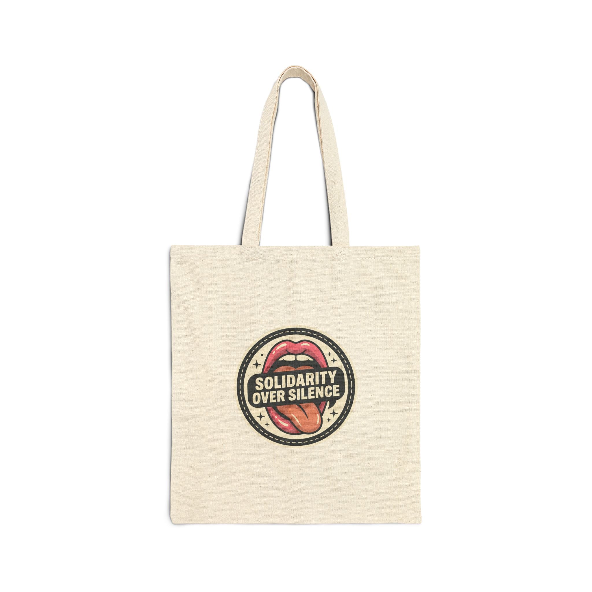 Solidarity Over Silence Tote Bag | Design By CHENÈT