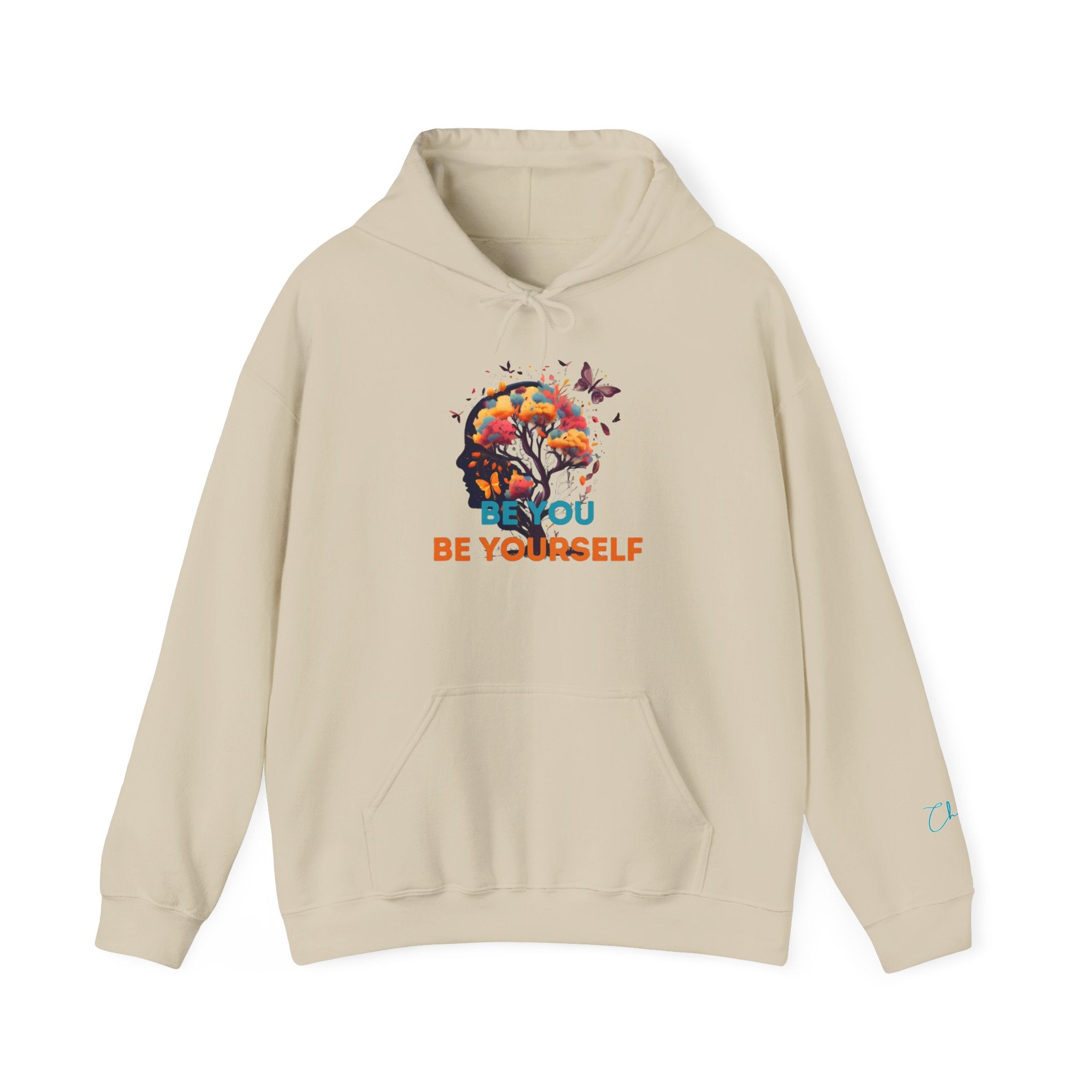 "BY-BY" Hoodie - Unisex Colorful Tree Graphic Design by CHENÈT