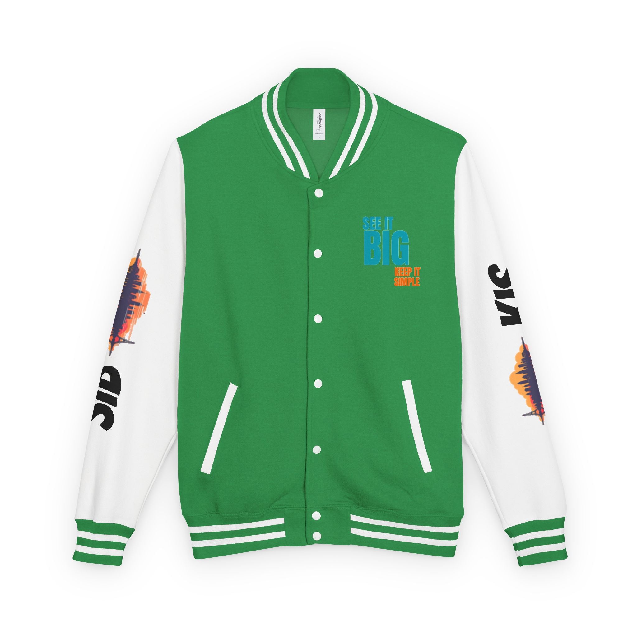SIB-KIS Stylish Letterman Jacket Design by CHENÈT