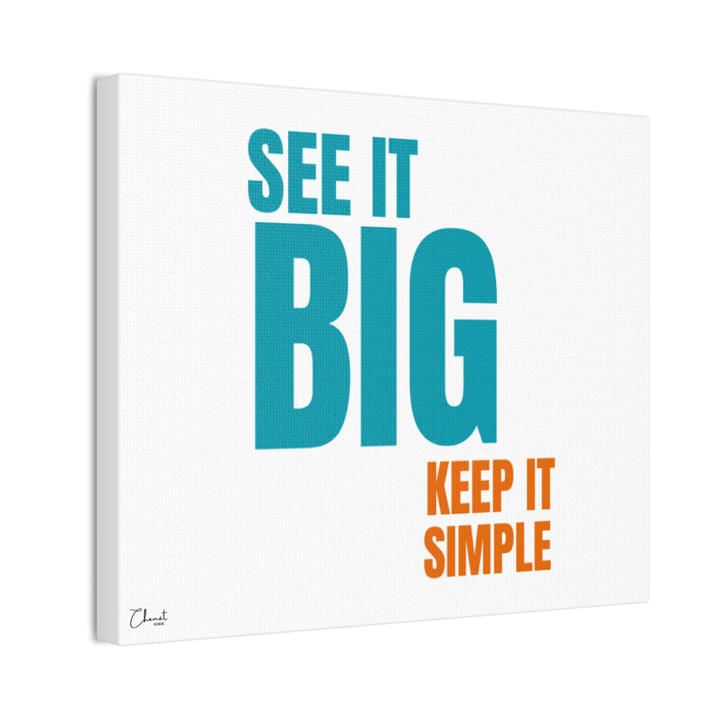 SIB-KIS Motivational Canvas Art Design By CHENÈT