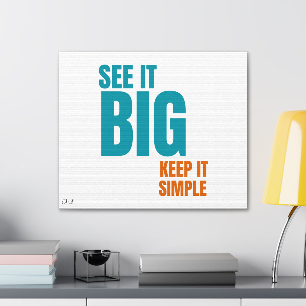 SIB-KIS Motivational Canvas Art Design By CHENÈT