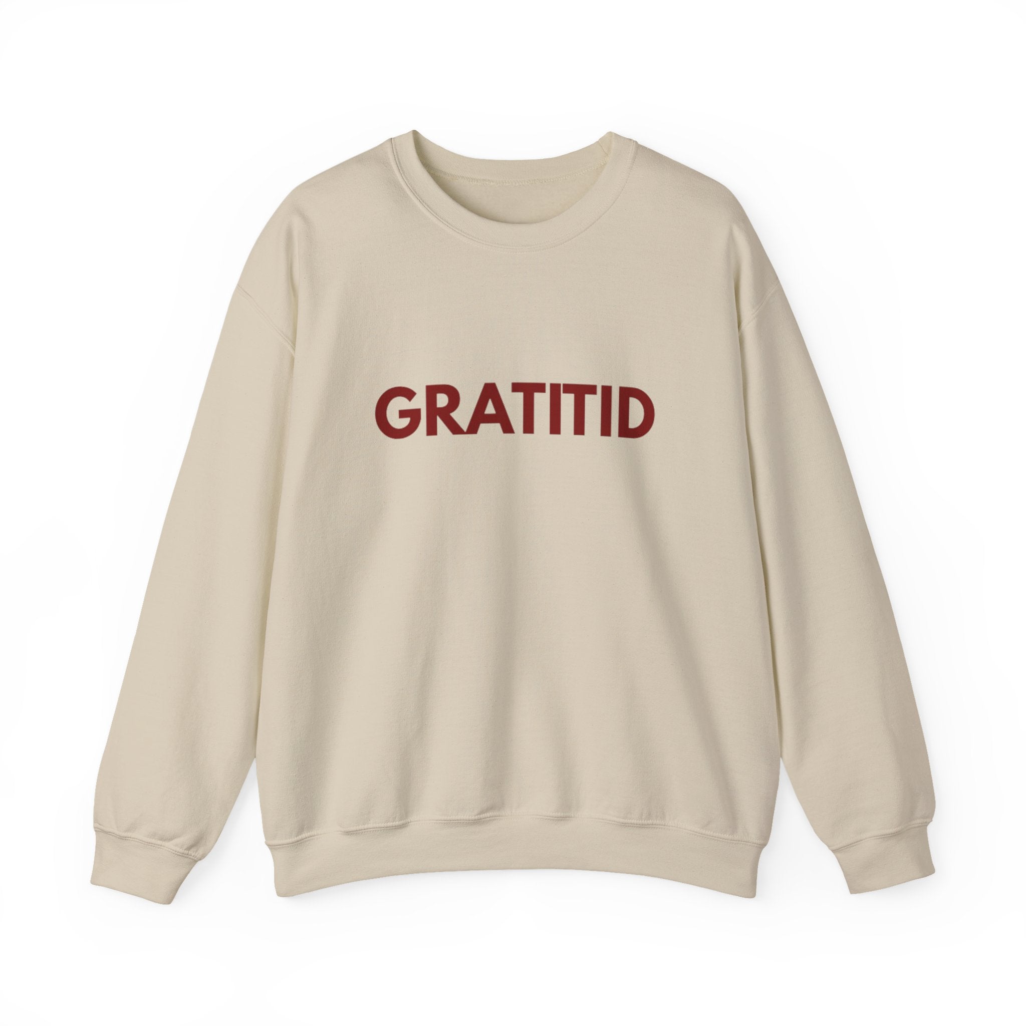 "GRATITID 1012" Crewneck Sweatshirt - Design by CHENÈT