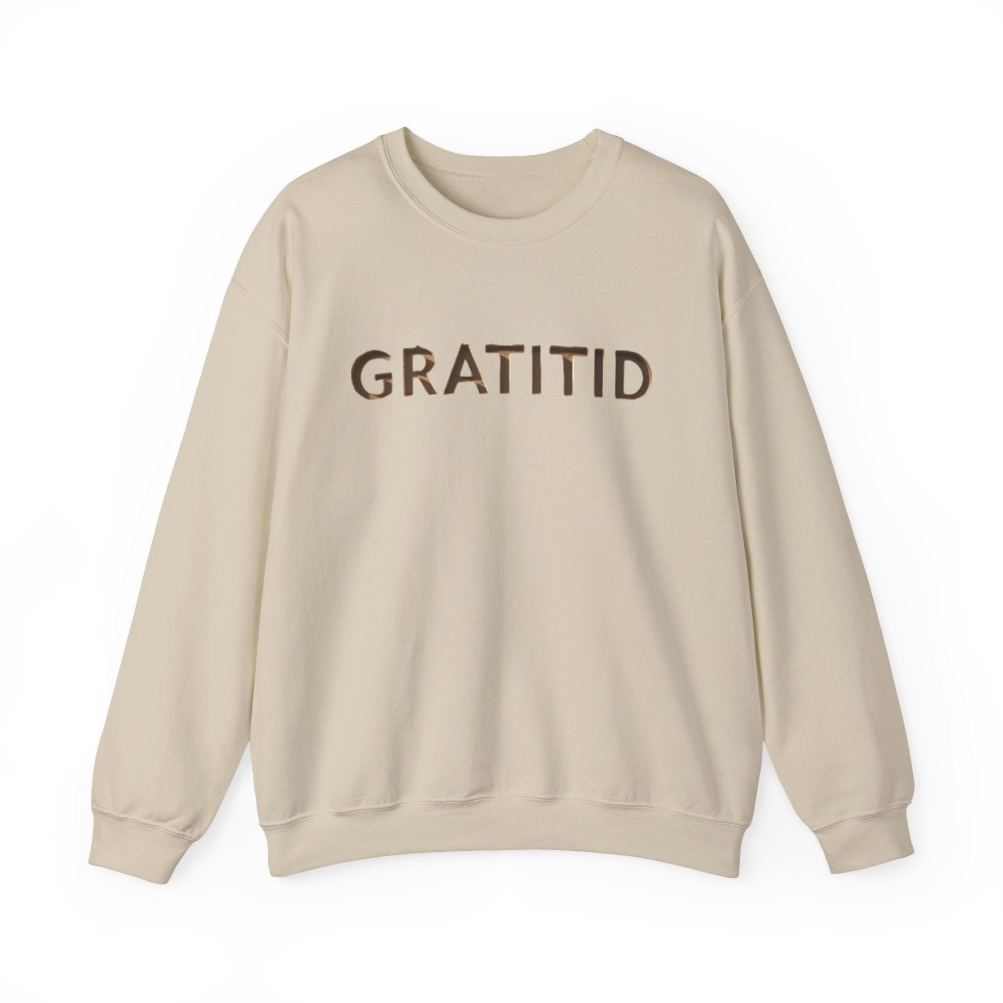 "GRATITID 1221" Crewneck Sweatshirt - Design by CHENÈT