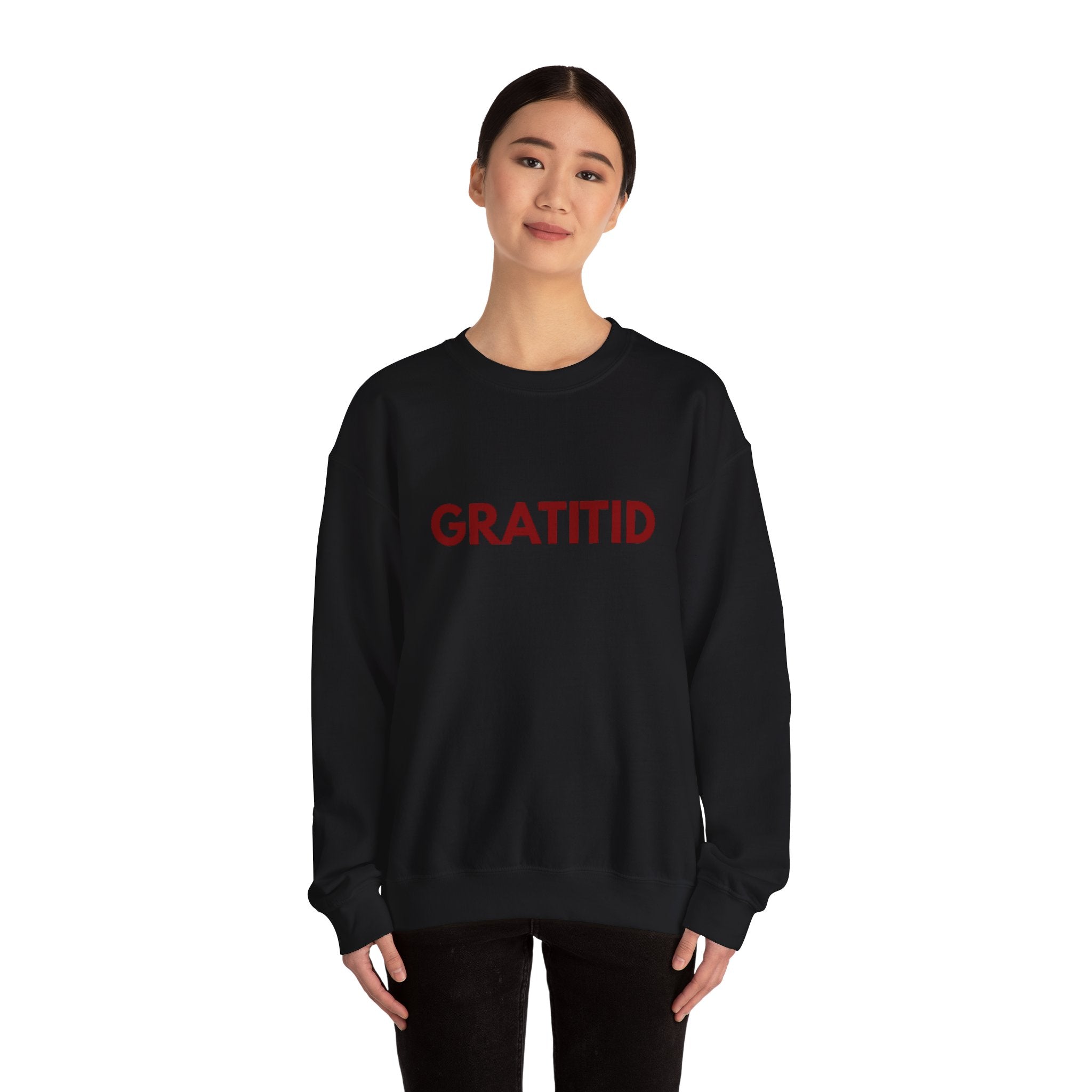 "GRATITID 1012" Crewneck Sweatshirt - Design by CHENÈT