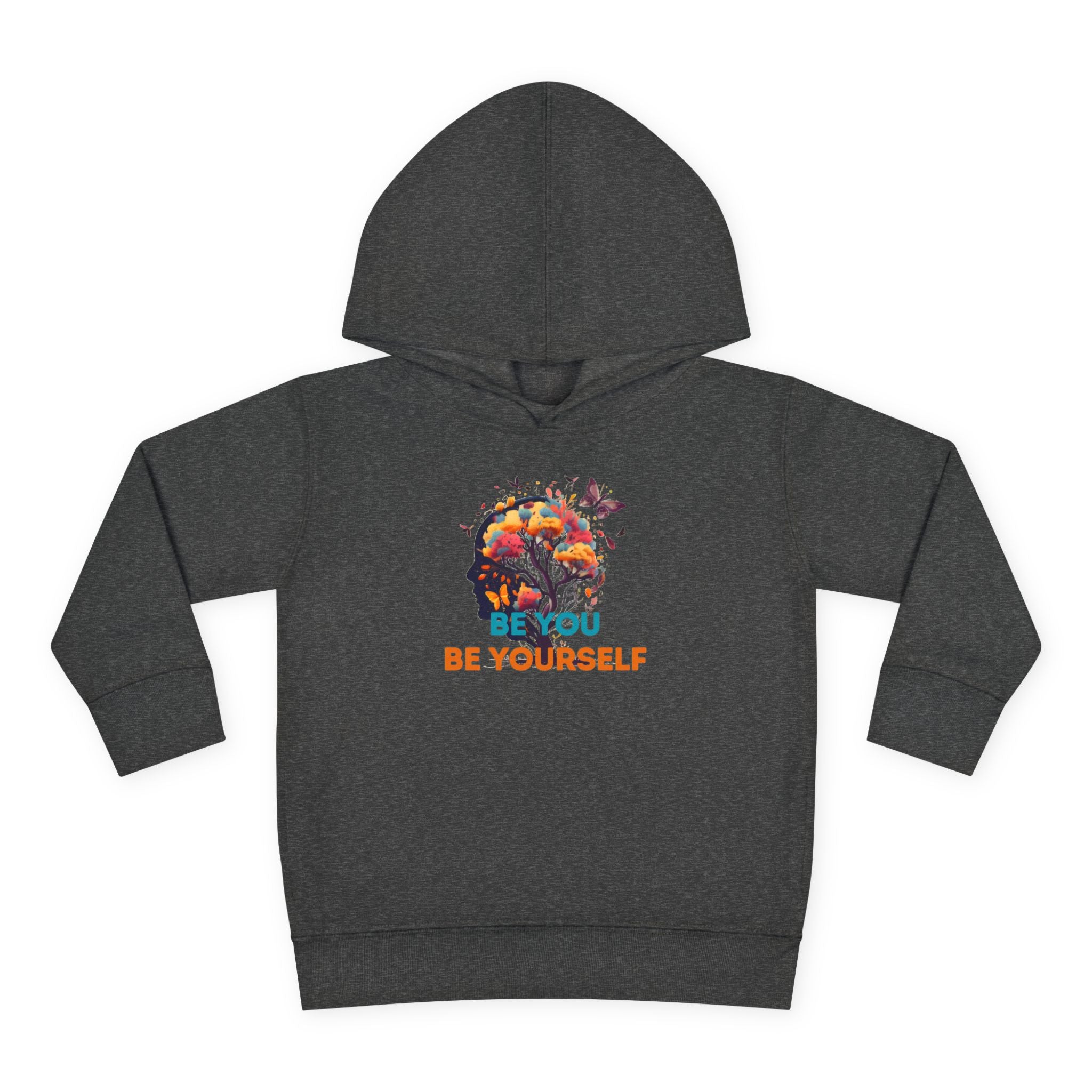 "BY-BY 1221  " Toddler Hoodie Colorful Tree Graphic Design by CHENÈT
