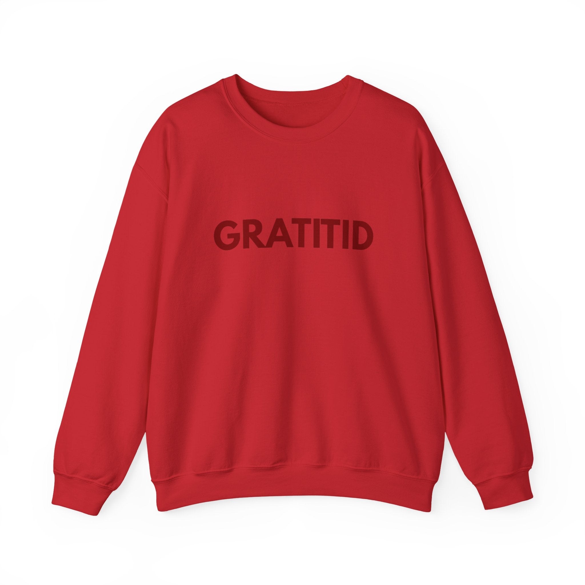"GRATITID 1012" Crewneck Sweatshirt - Design by CHENÈT