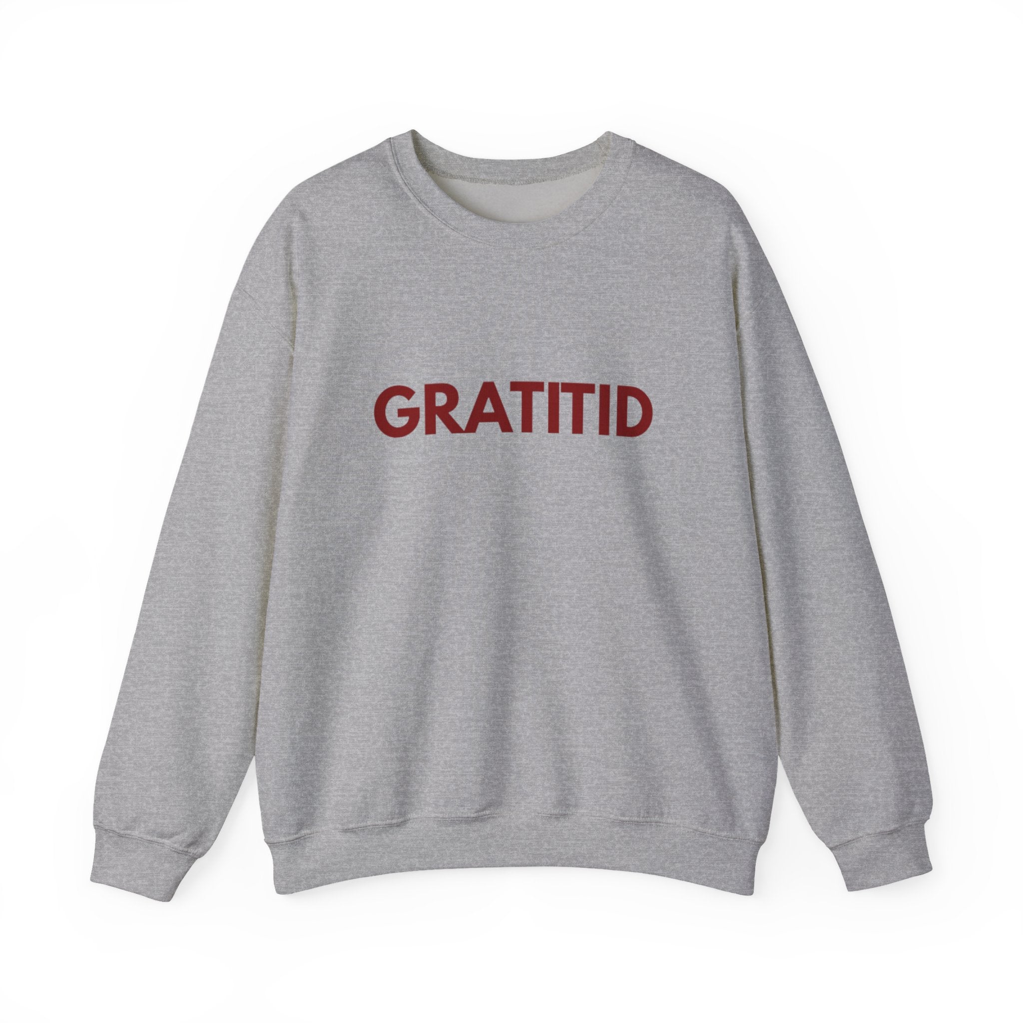 "GRATITID 1012" Crewneck Sweatshirt - Design by CHENÈT