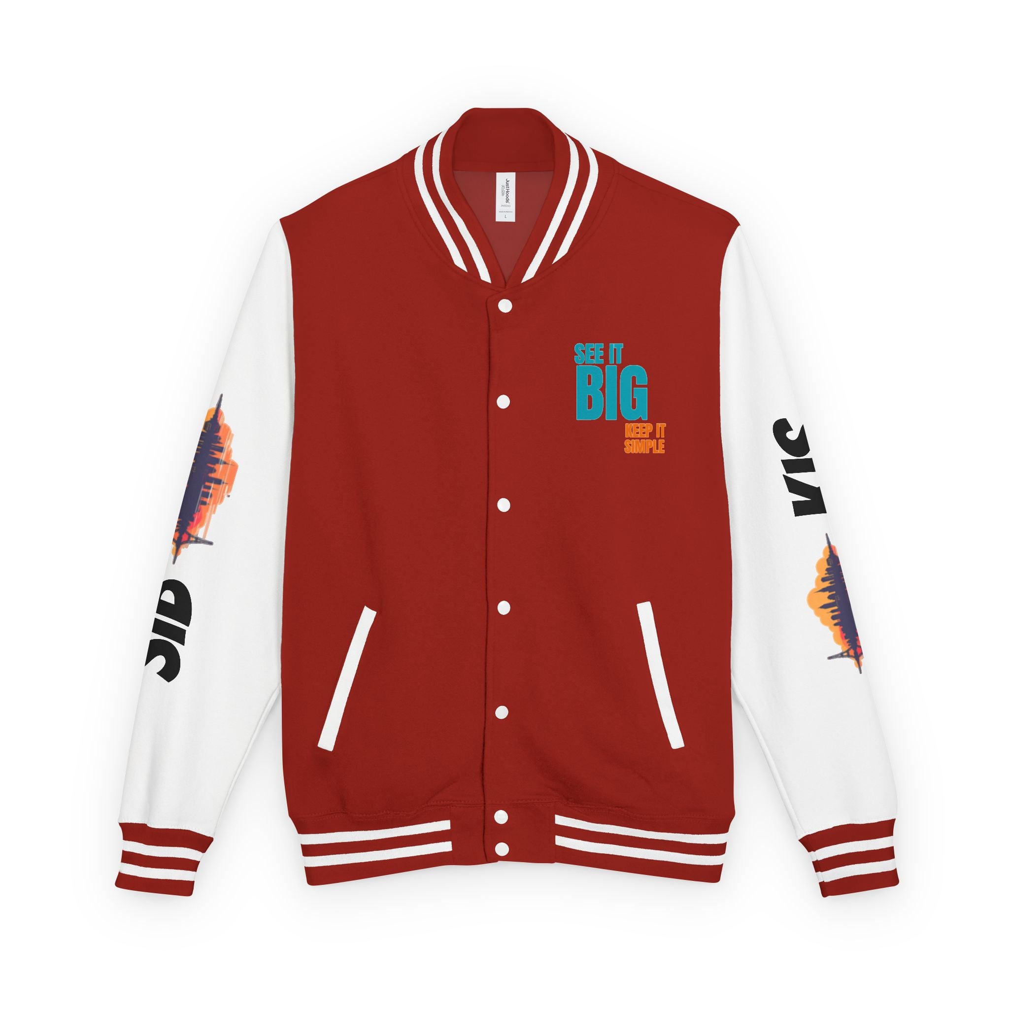 SIB-KIS Stylish Letterman Jacket Design by CHENÈT