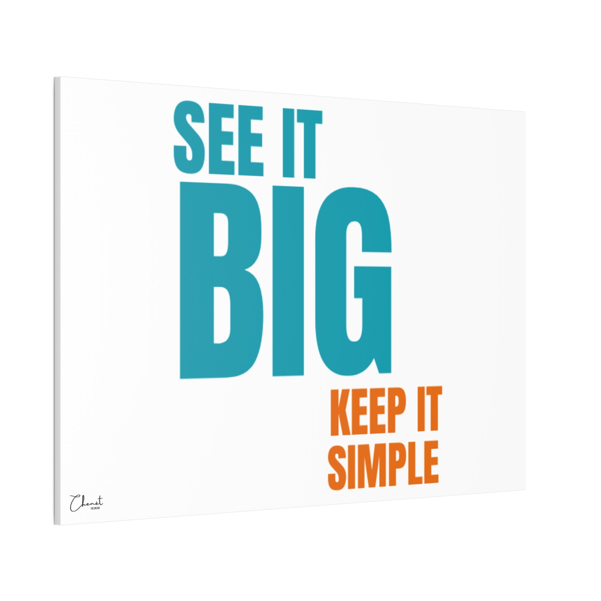 SIB-KIS Motivational Canvas Art Design By CHENÈT