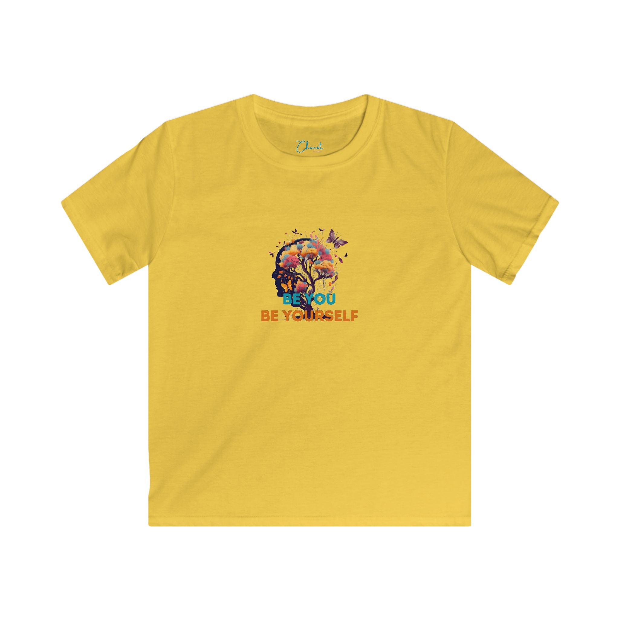 Toddler T-shirt "BY-BY"  Colorful Tree Graphic Design By CHENÈT