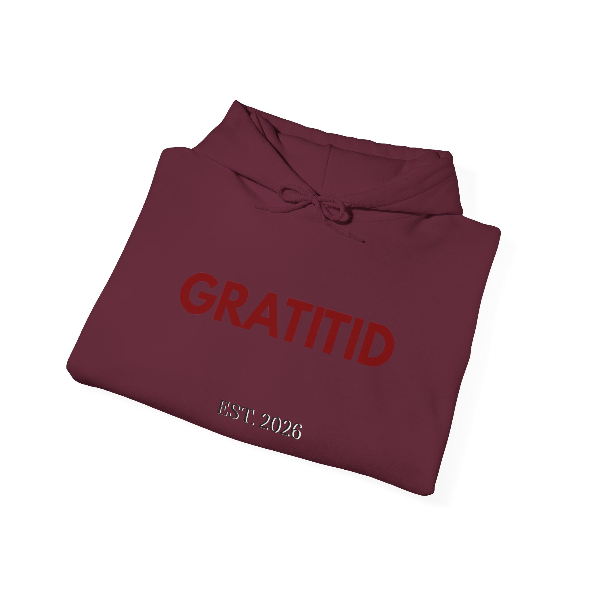 "GRATITID 1012" Hoodie - Unisex Heavy Blend Design by CHENÈT