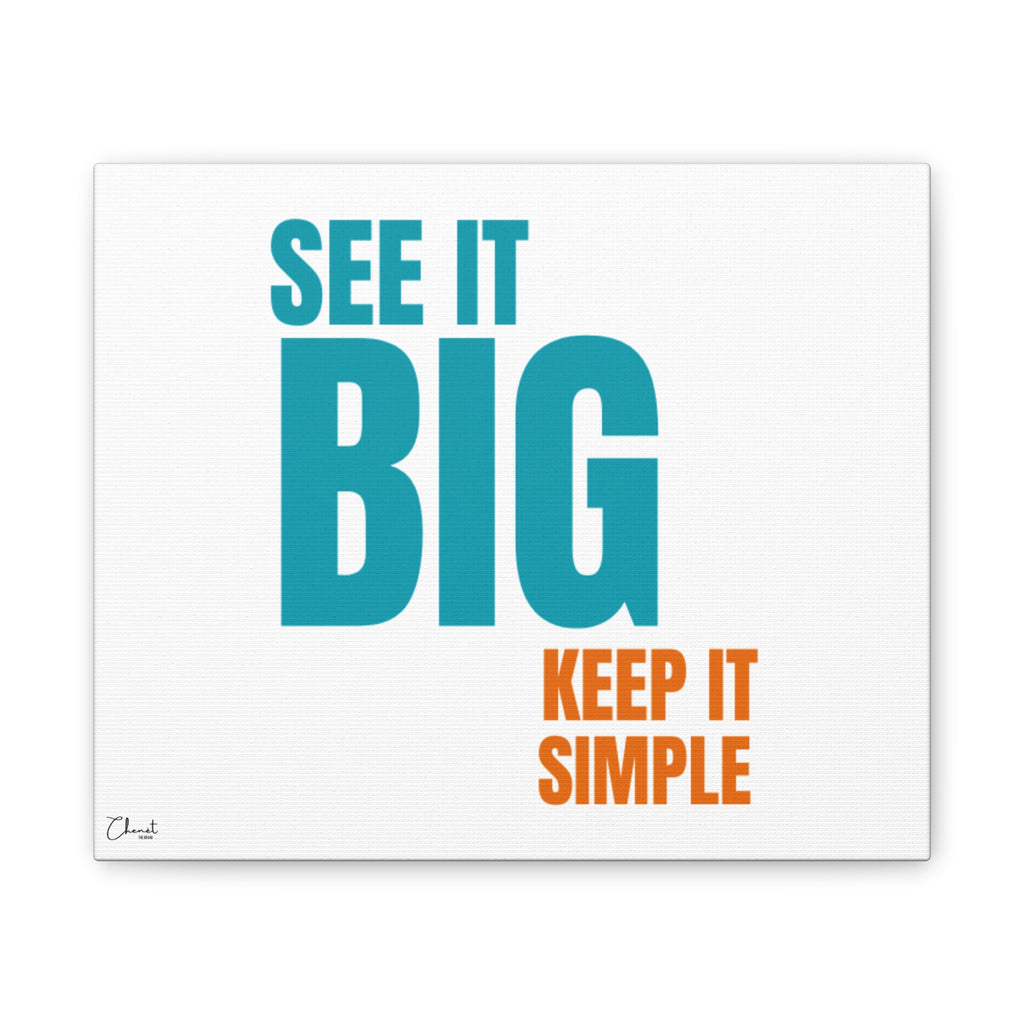 SIB-KIS Motivational Canvas Art Design By CHENÈT