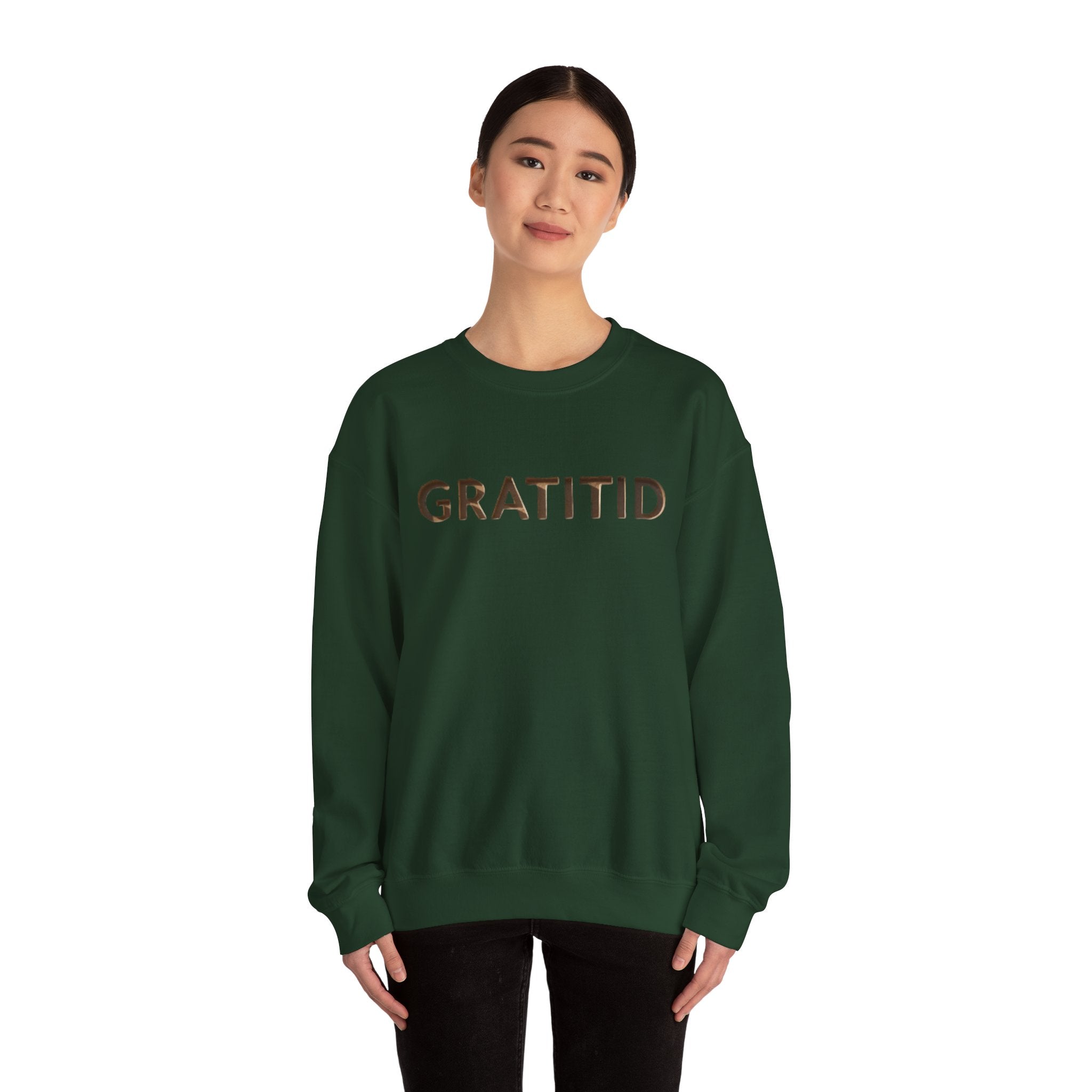 "GRATITID 1221" Crewneck Sweatshirt - Design by CHENÈT