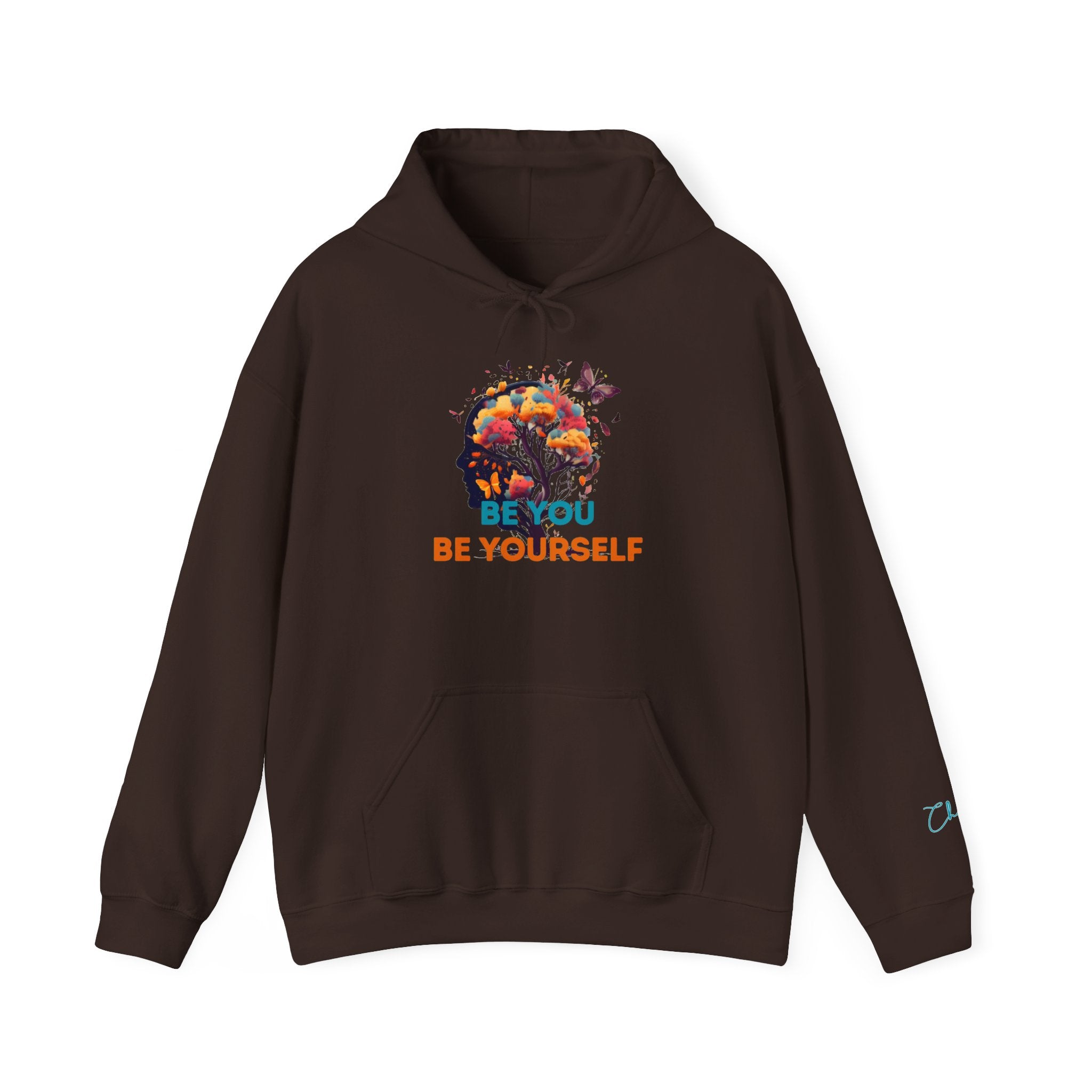 "BY-BY" Hoodie - Unisex Colorful Tree Graphic Design by CHENÈT