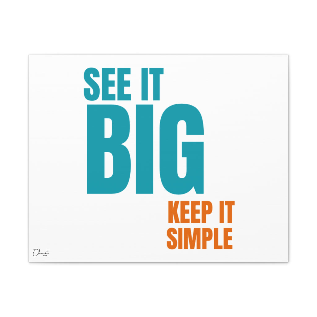 SIB-KIS Motivational Canvas Art Design By CHENÈT