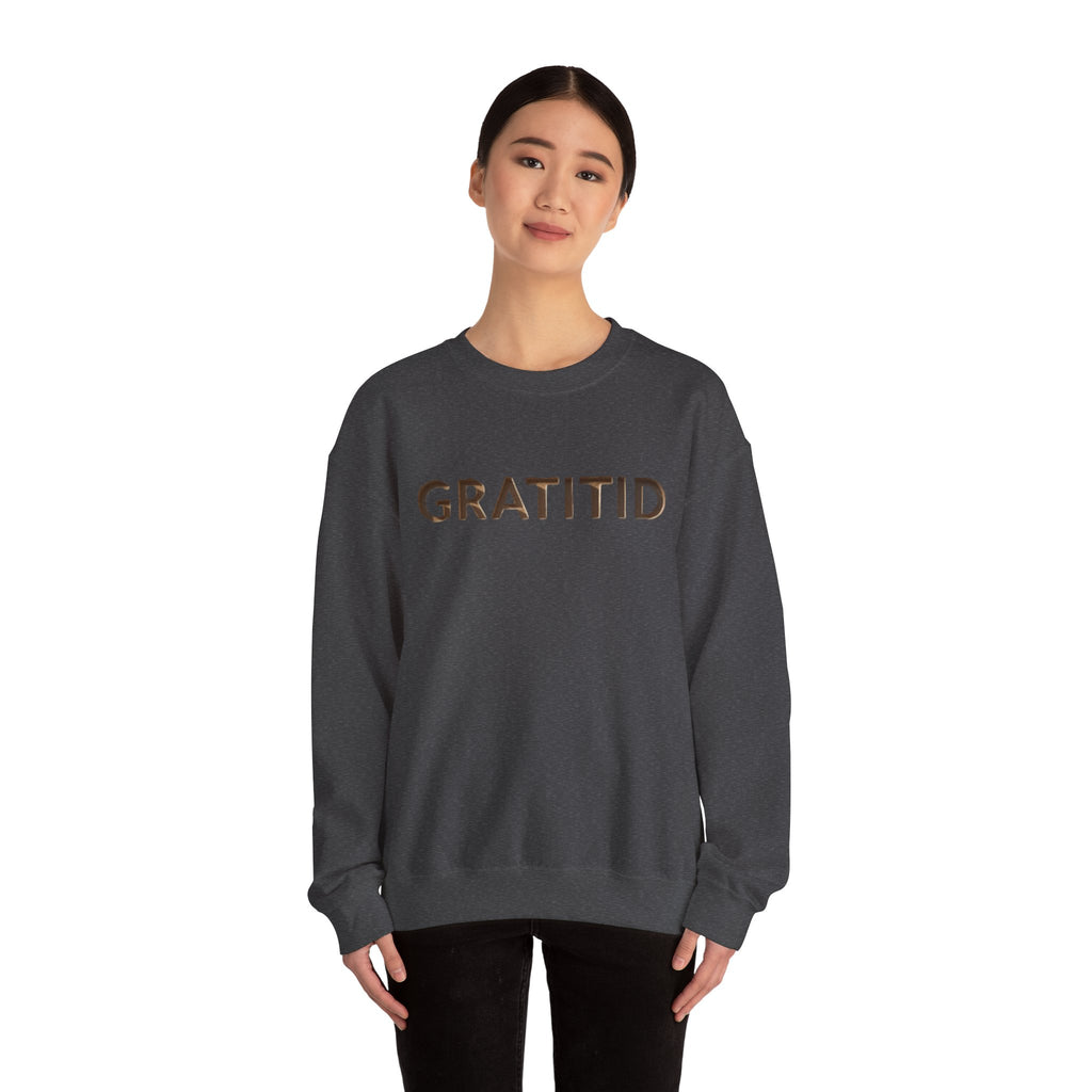 "GRATITID 1221" Crewneck Sweatshirt - Design by CHENÈT