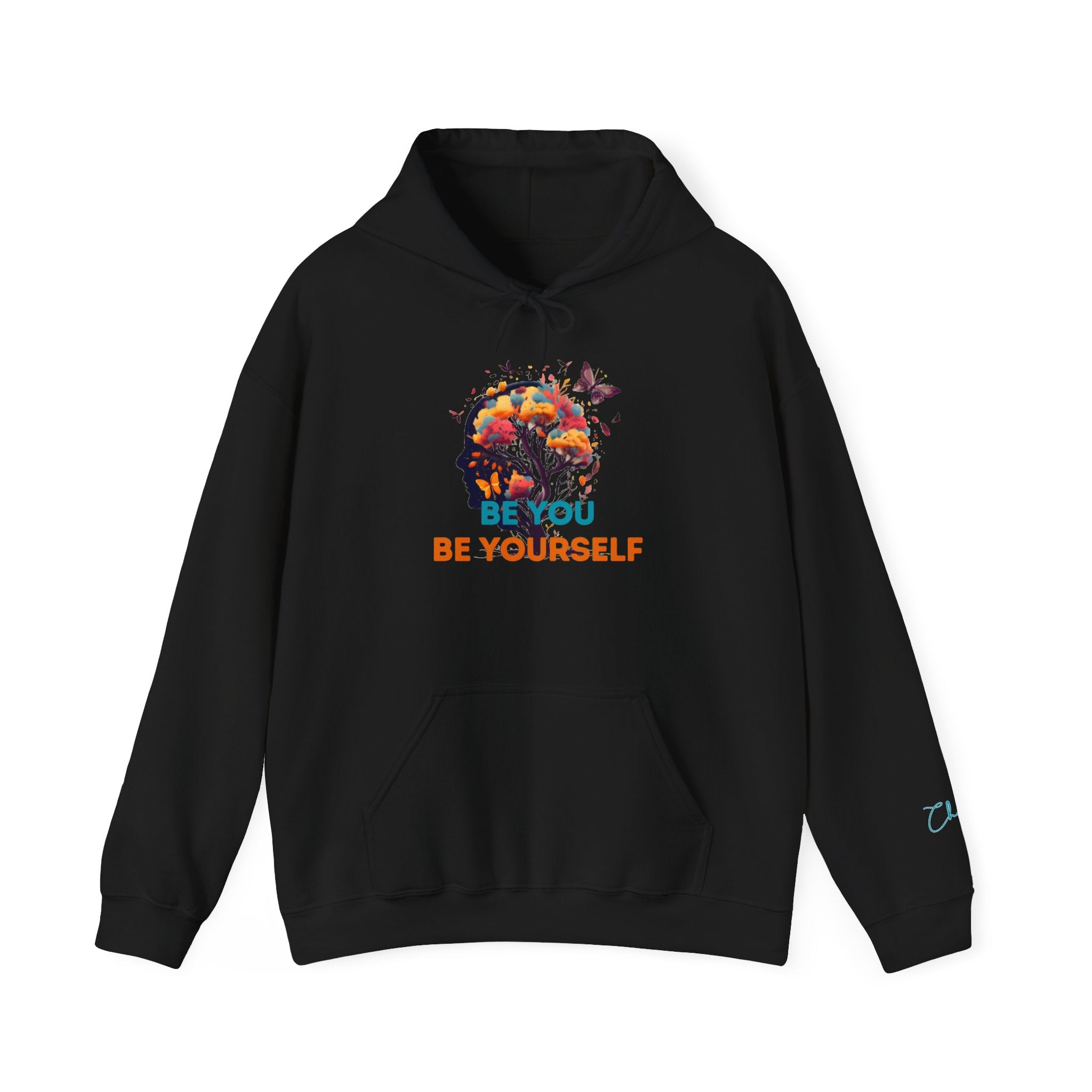 "BY-BY" Hoodie - Unisex Colorful Tree Graphic Design by CHENÈT
