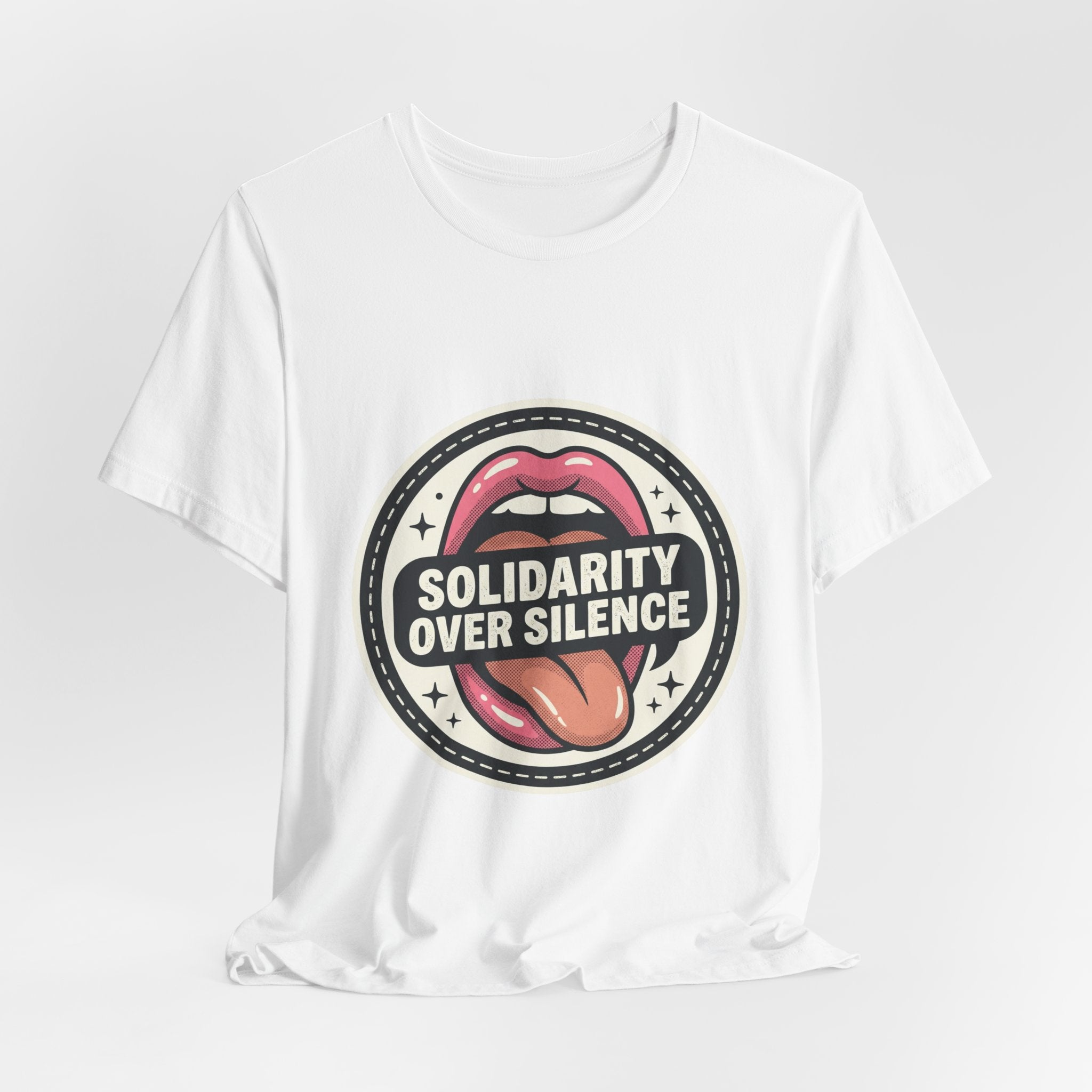 Solidarity Over Silence Tee | Design By CHENÈT