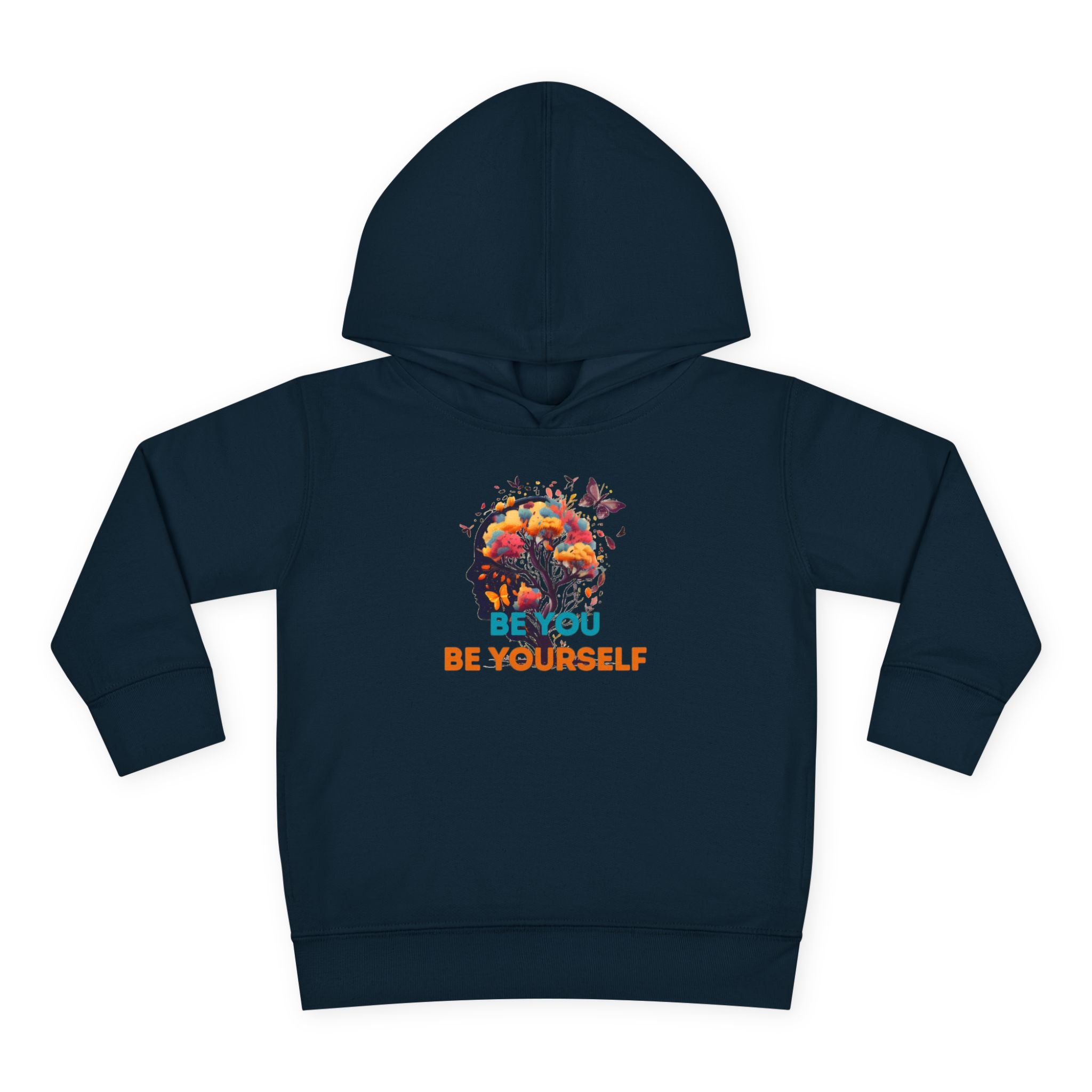 "BY-BY 1221  " Toddler Hoodie Colorful Tree Graphic Design by CHENÈT