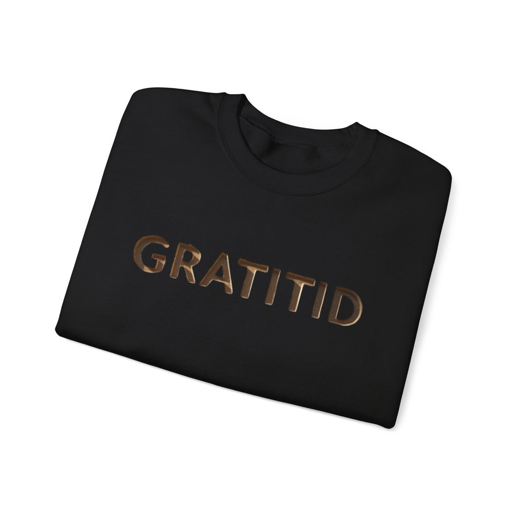 "GRATITID 1221" Crewneck Sweatshirt - Design by CHENÈT