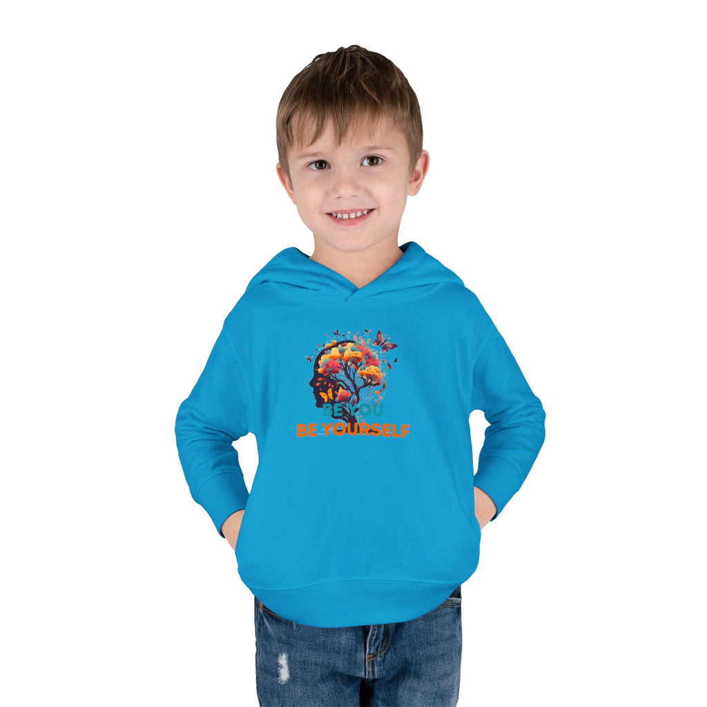 "BY-BY 1221  " Toddler Hoodie Colorful Tree Graphic Design by CHENÈT