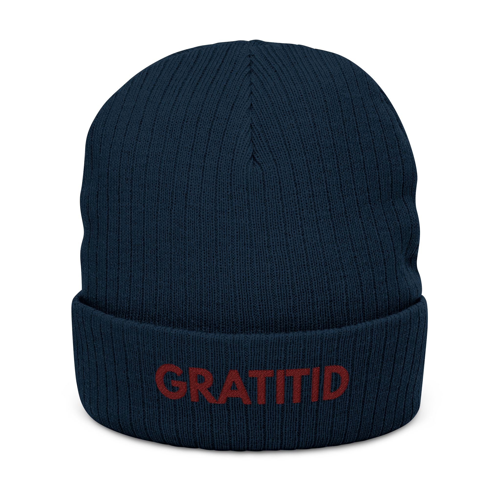 "GRATITID" Ribbed Beanie Design By CHENÈT