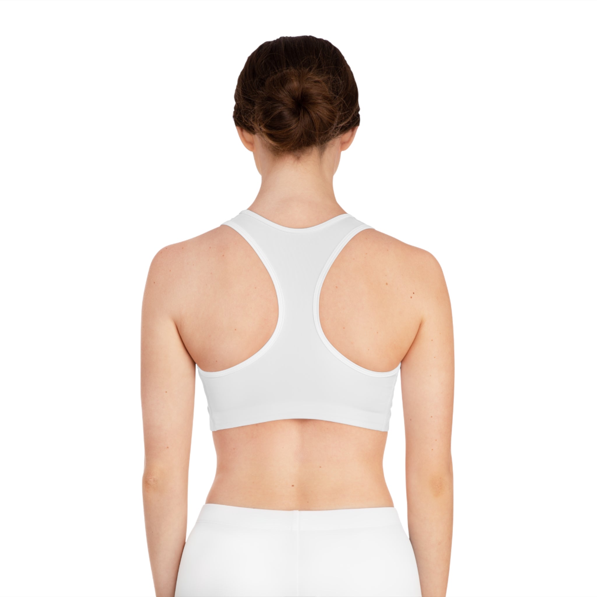 "GRATITD 1012" Sports Bra — Motivational Activewear Crop Design By CHENÈT